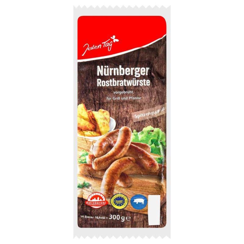 Uzeniny a lahůdky - Jeden Tag Norimberské klobásy 300g