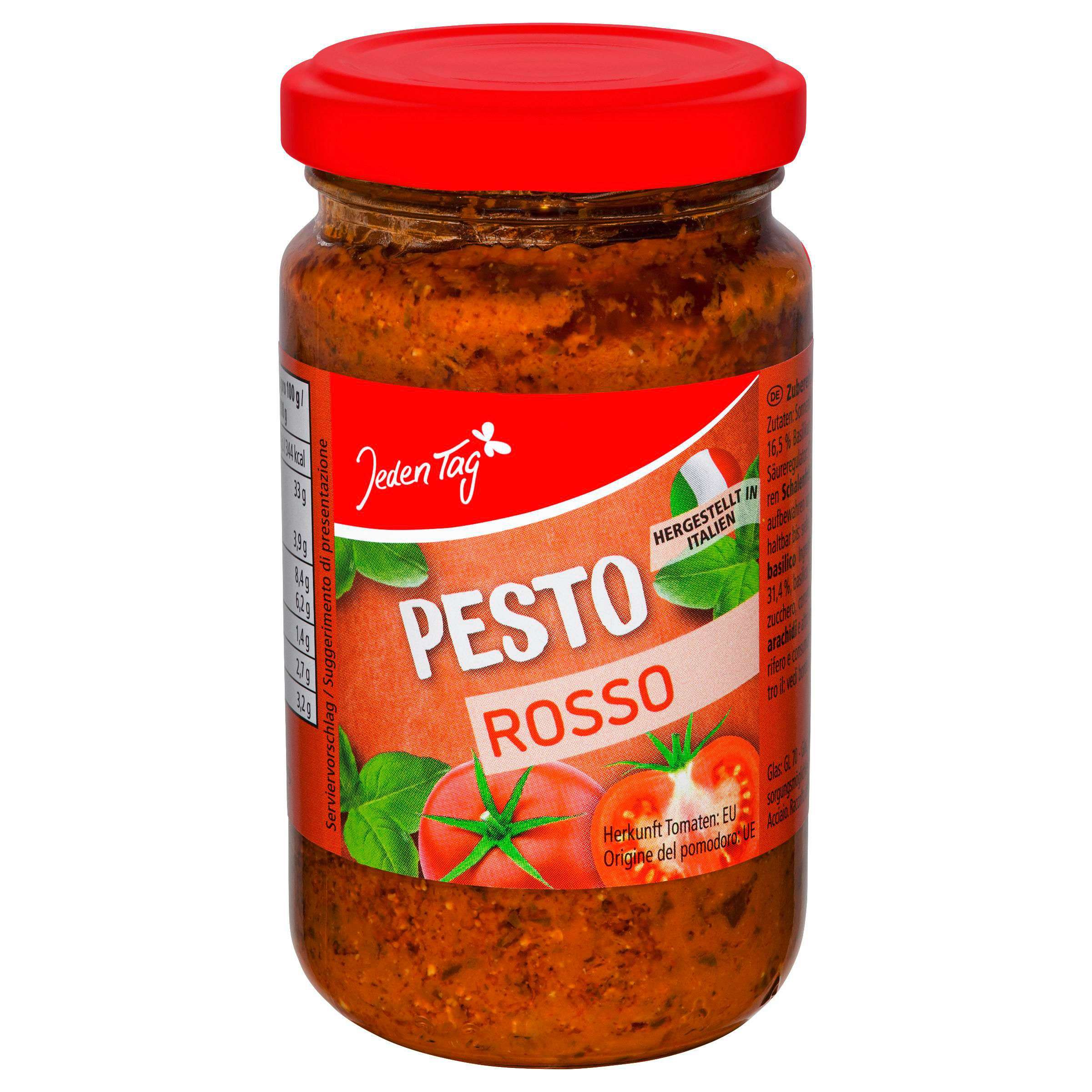 Trvanlivé potraviny - Jeden Tag Pesto rosso 190 g