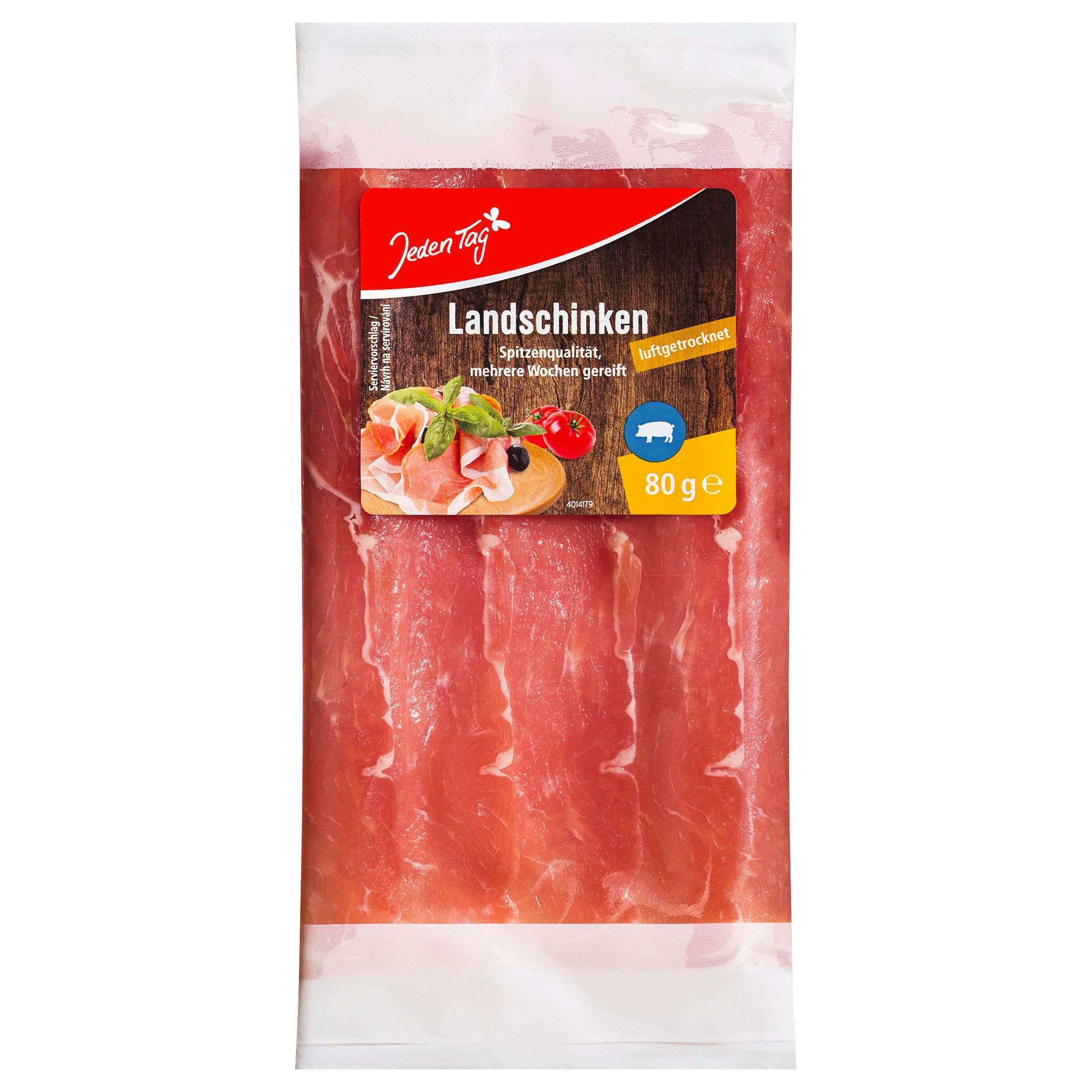 Uzeniny a lahůdky - Jeden Tag Selská šunka 80g