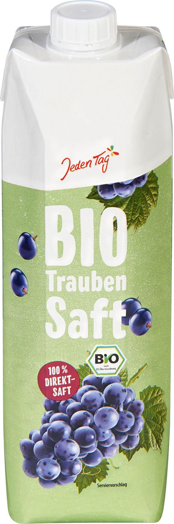 Zdravý svět - Jeden Tag Šťáva hroznová 100%, BIO 1l