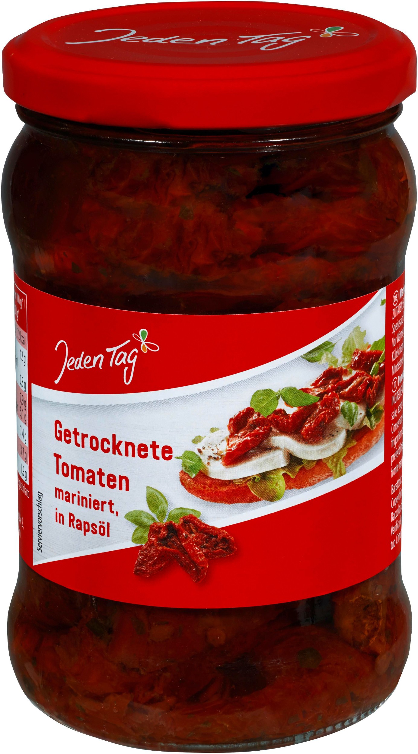 Trvanlivé potraviny - Jeden Tag Sušená rajčata 280g