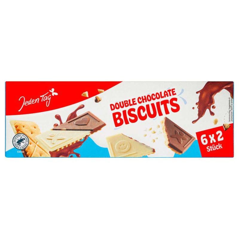 Trvanlivé potraviny - Jeden Tag Sušenky double chocolate 160g