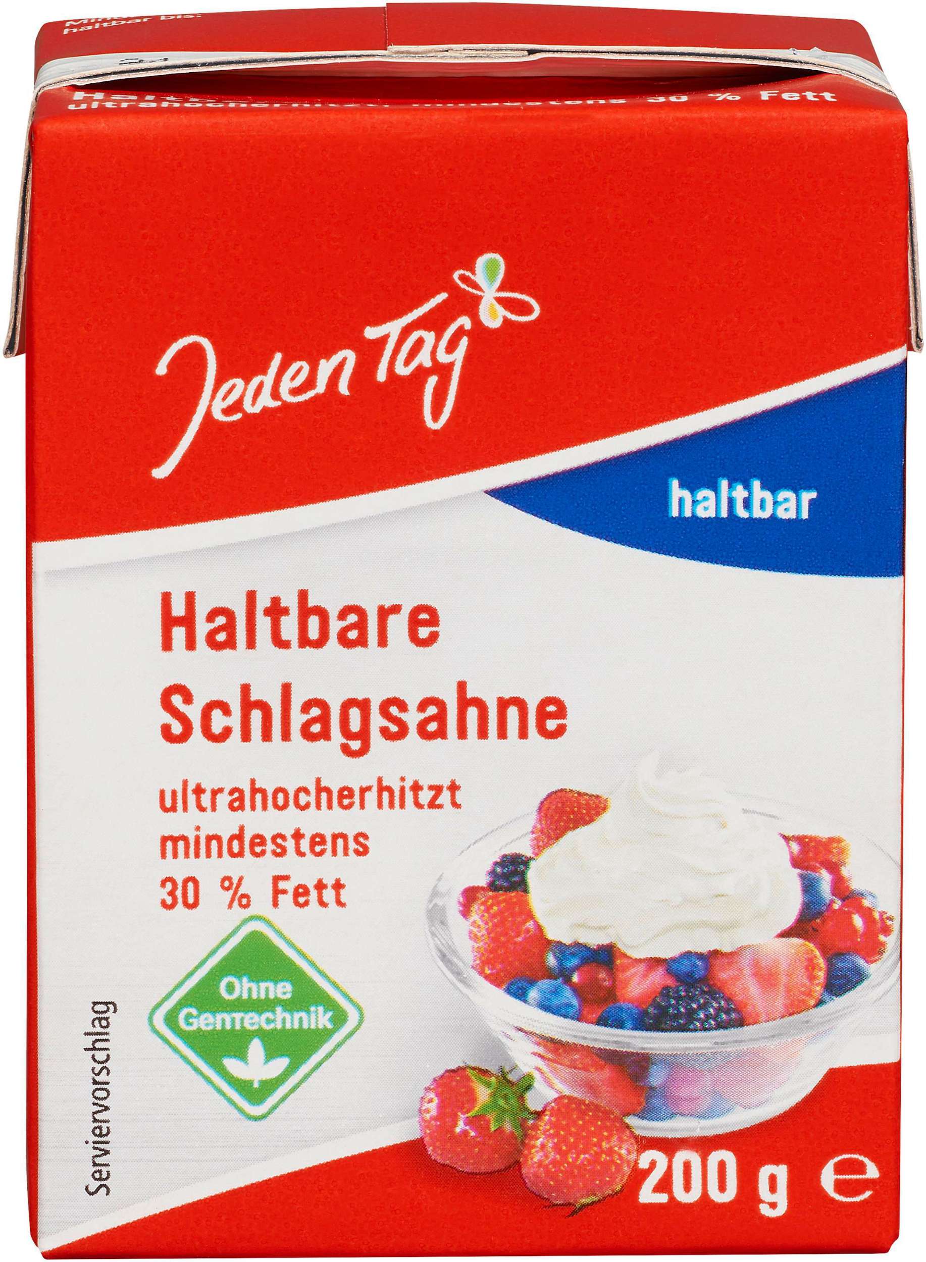 Mléčné a chlazené - Jeden Tag Trvanlivá šlehačka 30% 200g
