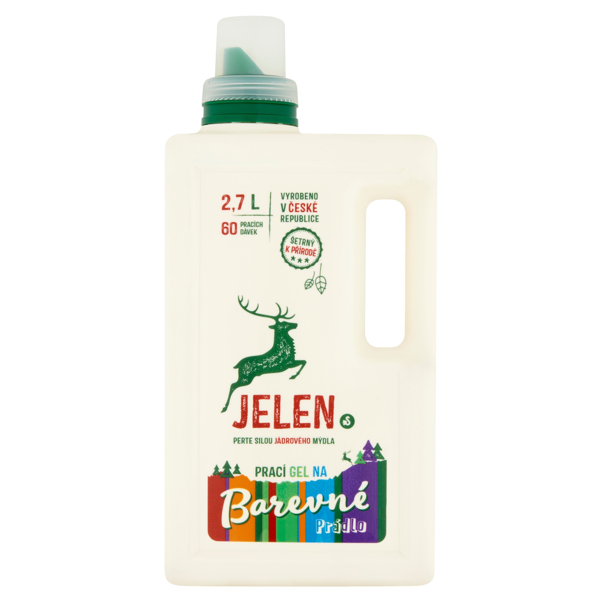 Drogerie a kosmetika - Jelen Gel Barevné 2,7 l 60 praní