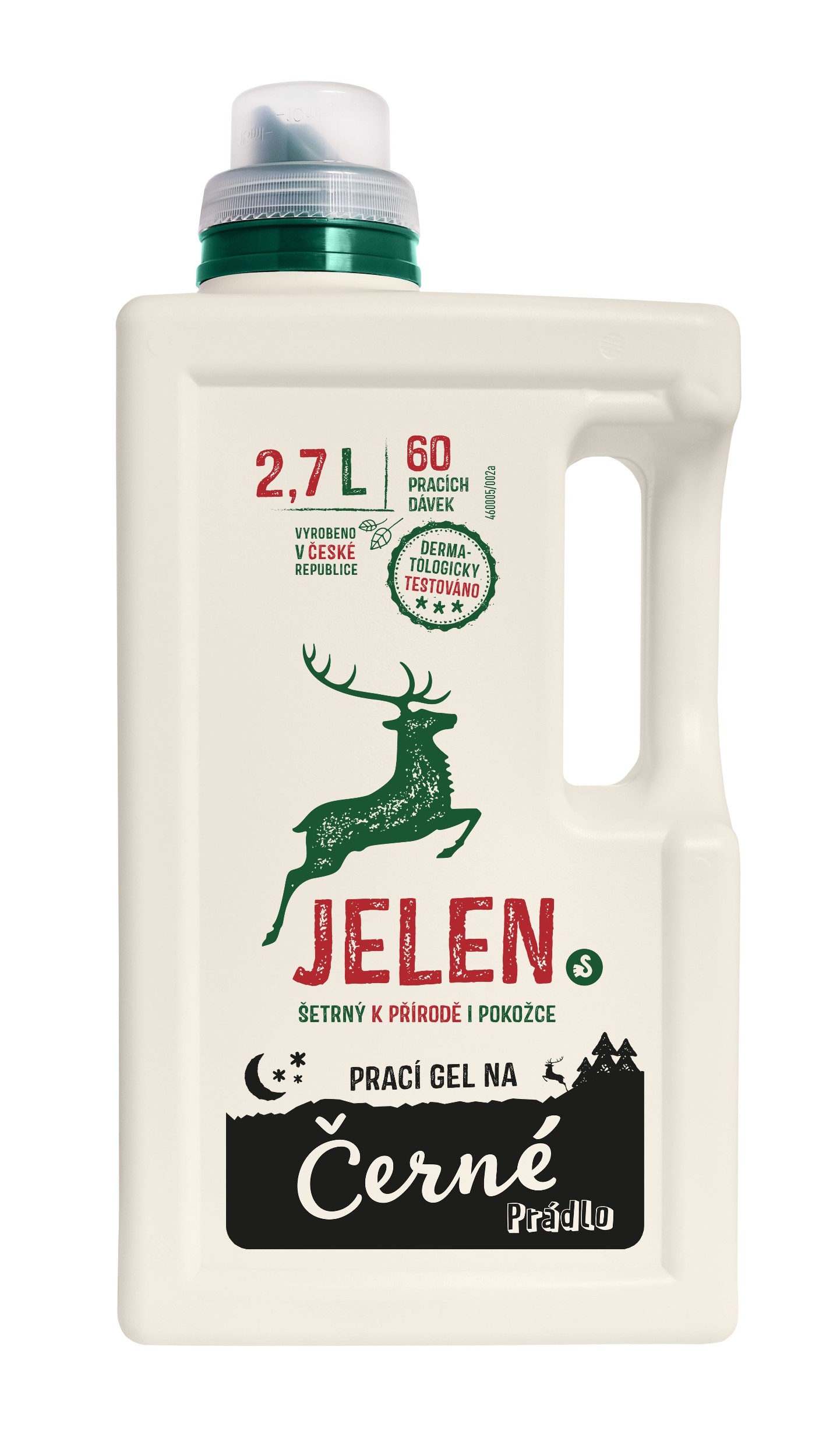 Jelen Gel Černé prádlo 2,7 l 60 praní-1