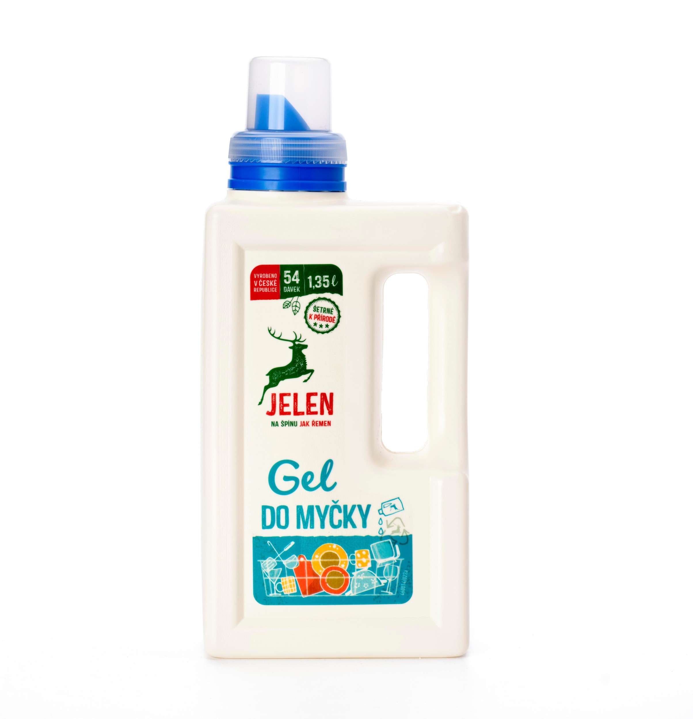 Drogerie a kosmetika - Jelen Gel do myčky 1,35l 54 dávek
