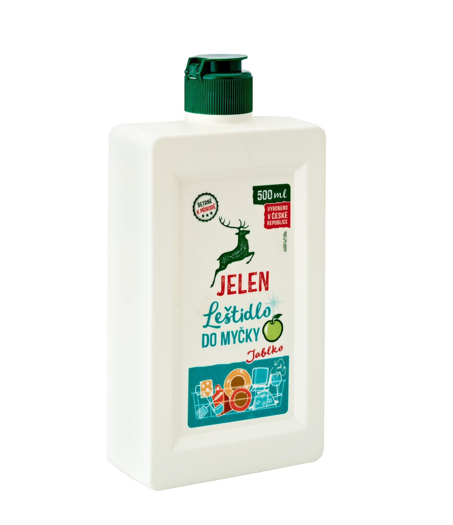 Drogerie a kosmetika - Jelen Leštidlo do myčky jablko 500ml