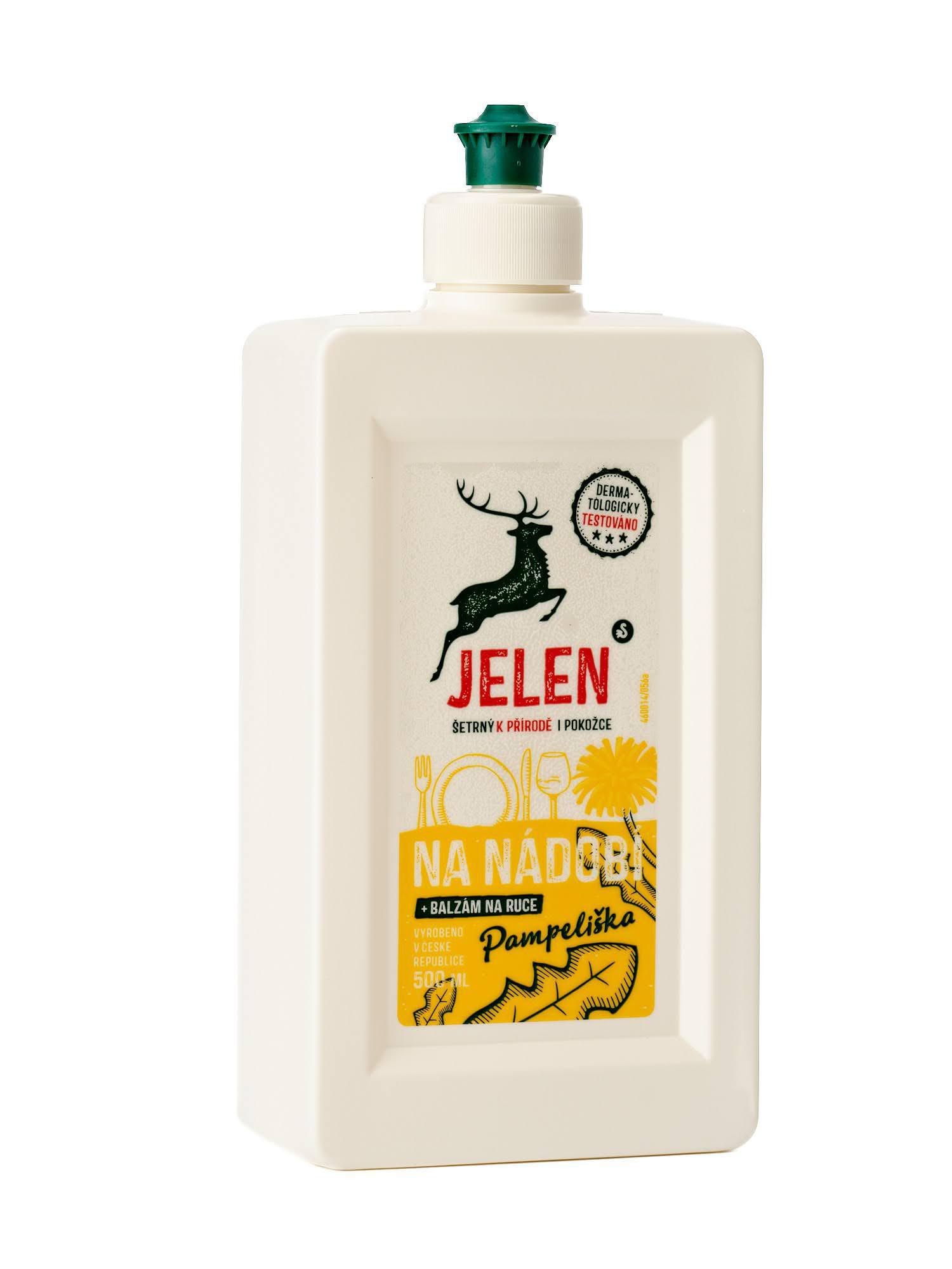 Drogerie a kosmetika - Jelen na nádobí pampeliška 500 ml