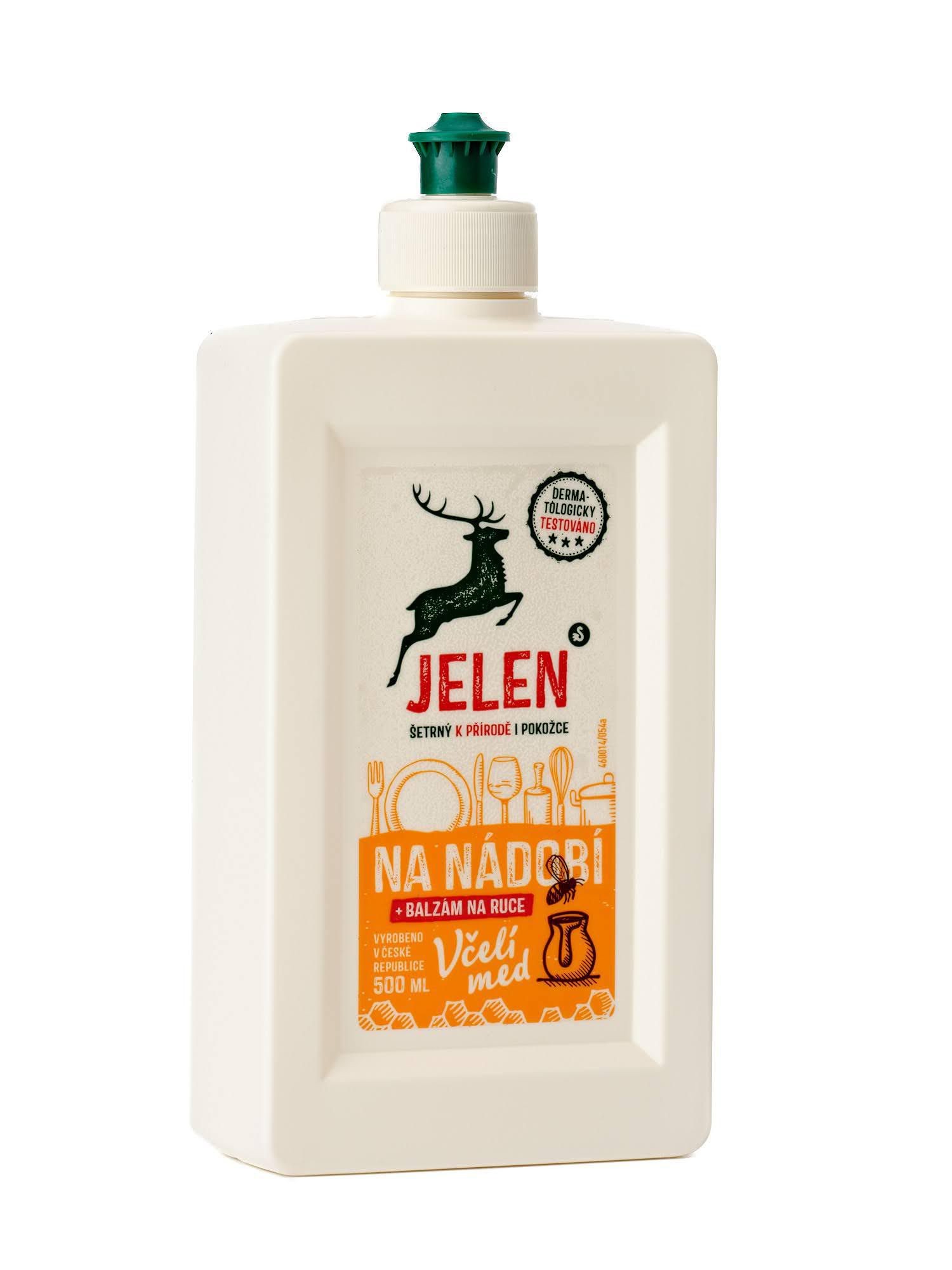 Drogerie a kosmetika - Jelen Na nádobí včelí med 500 ml