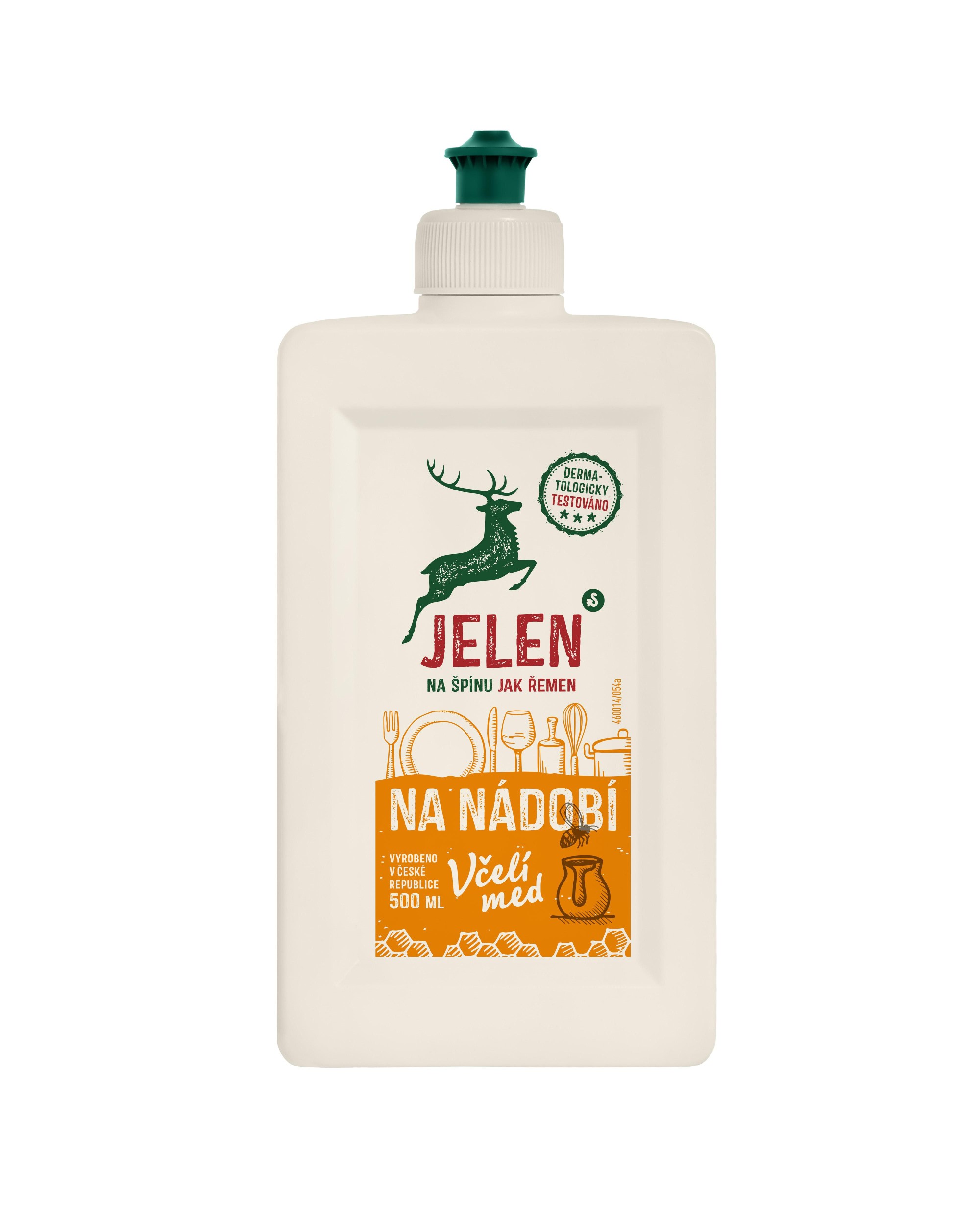 Jelen Na nádobí včelí med 500 ml-1