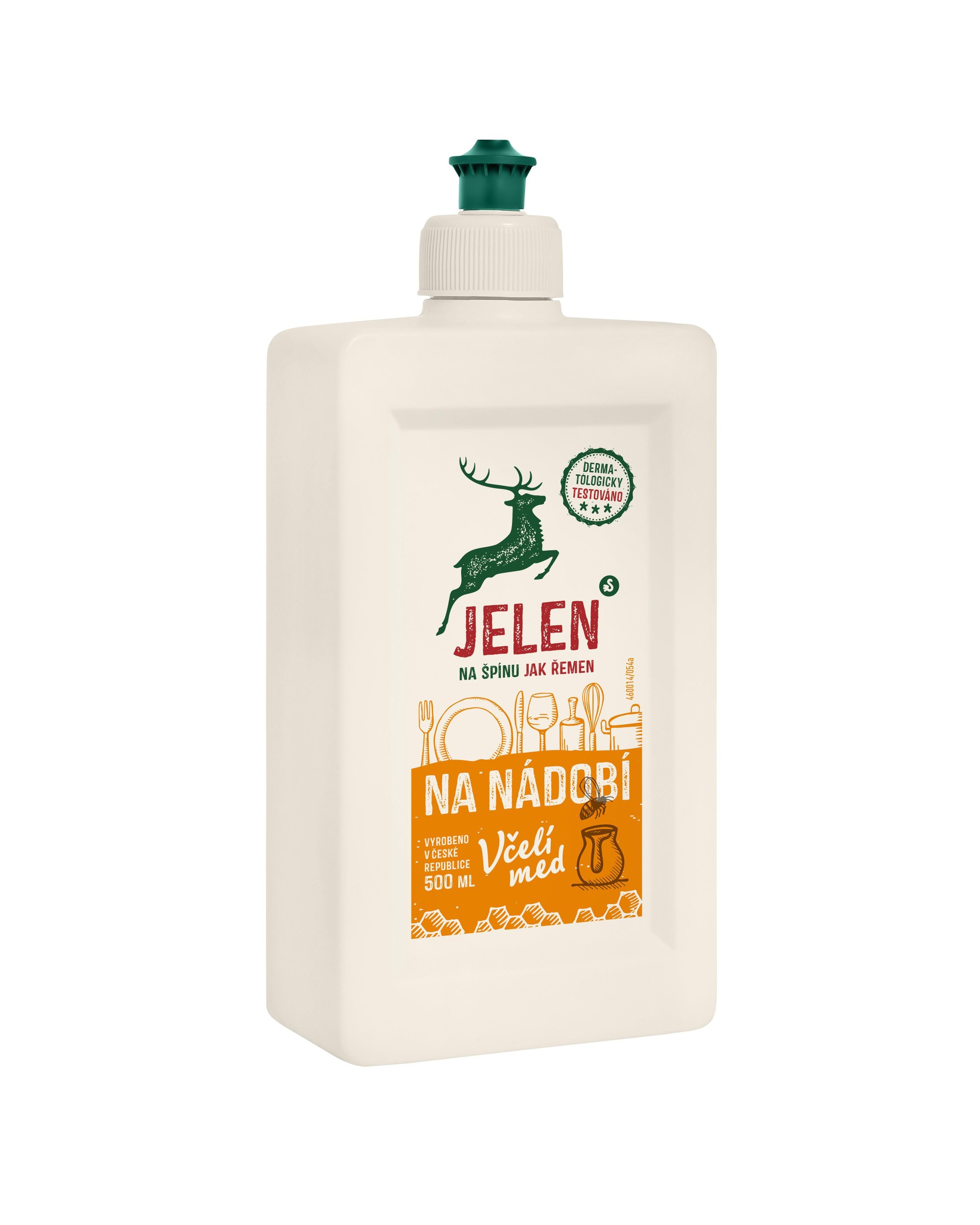 Jelen Na nádobí včelí med 500 ml-0