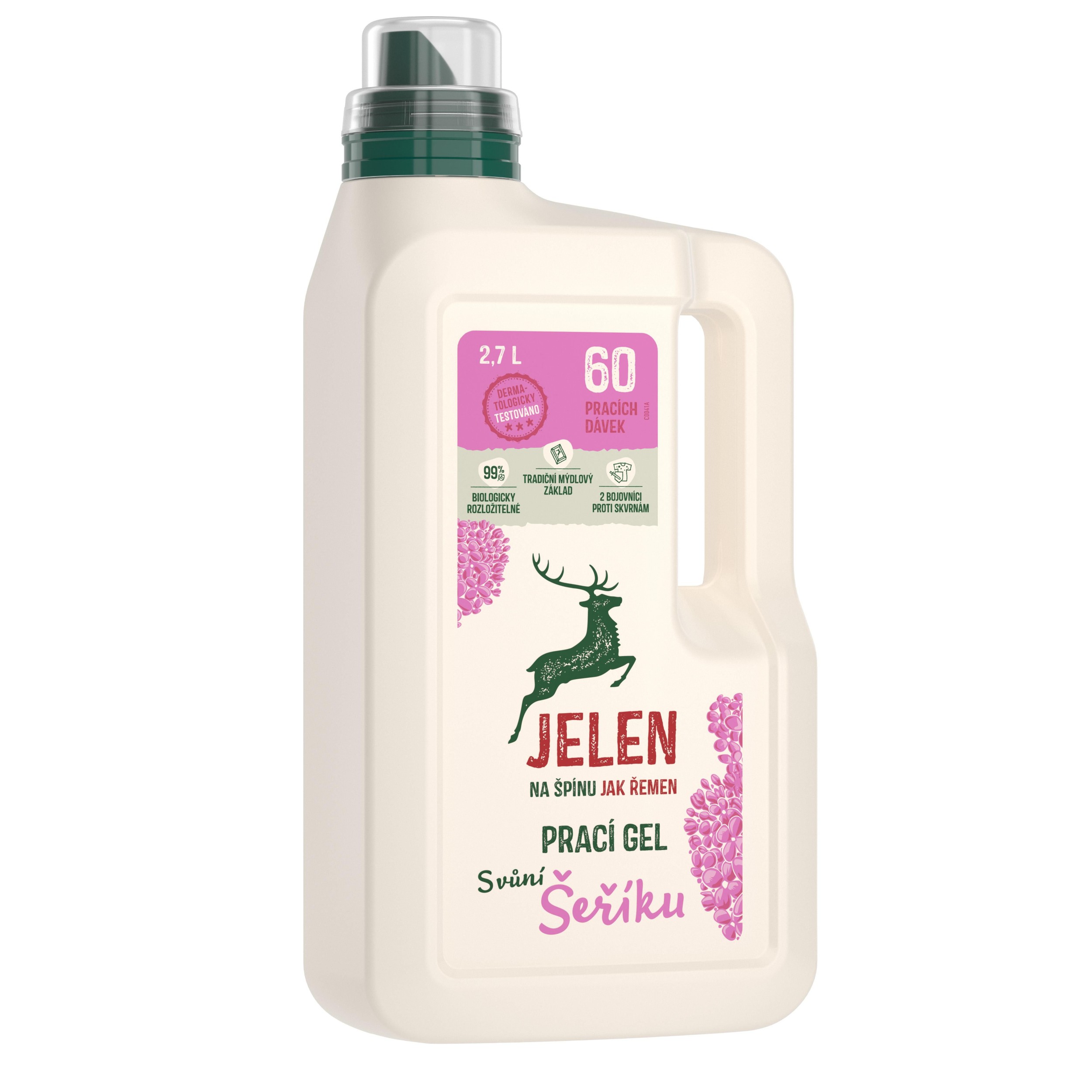 Jelen Prací gel šeřík 2,7l 60 praní-2