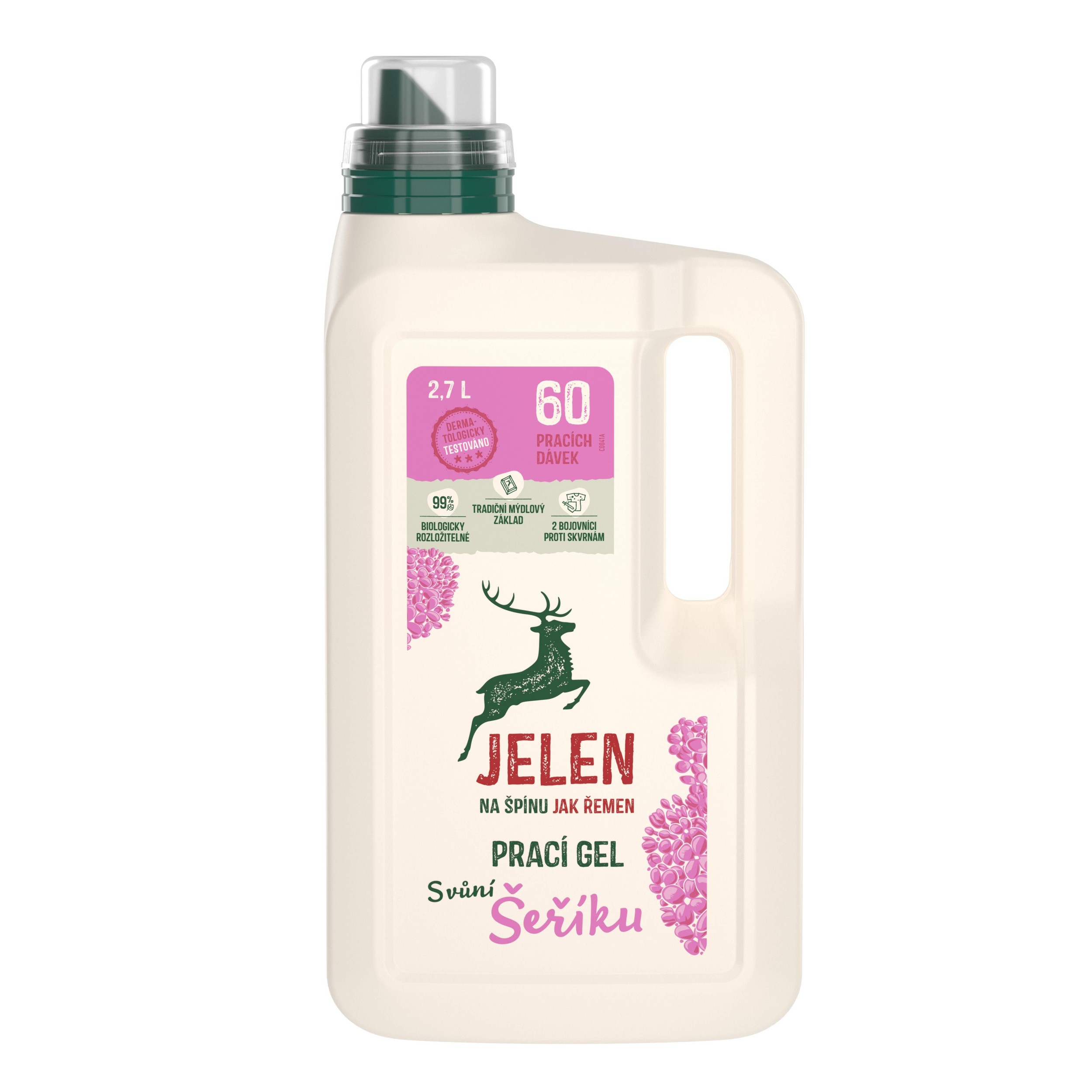 Jelen Prací gel šeřík 2,7l 60 praní-1
