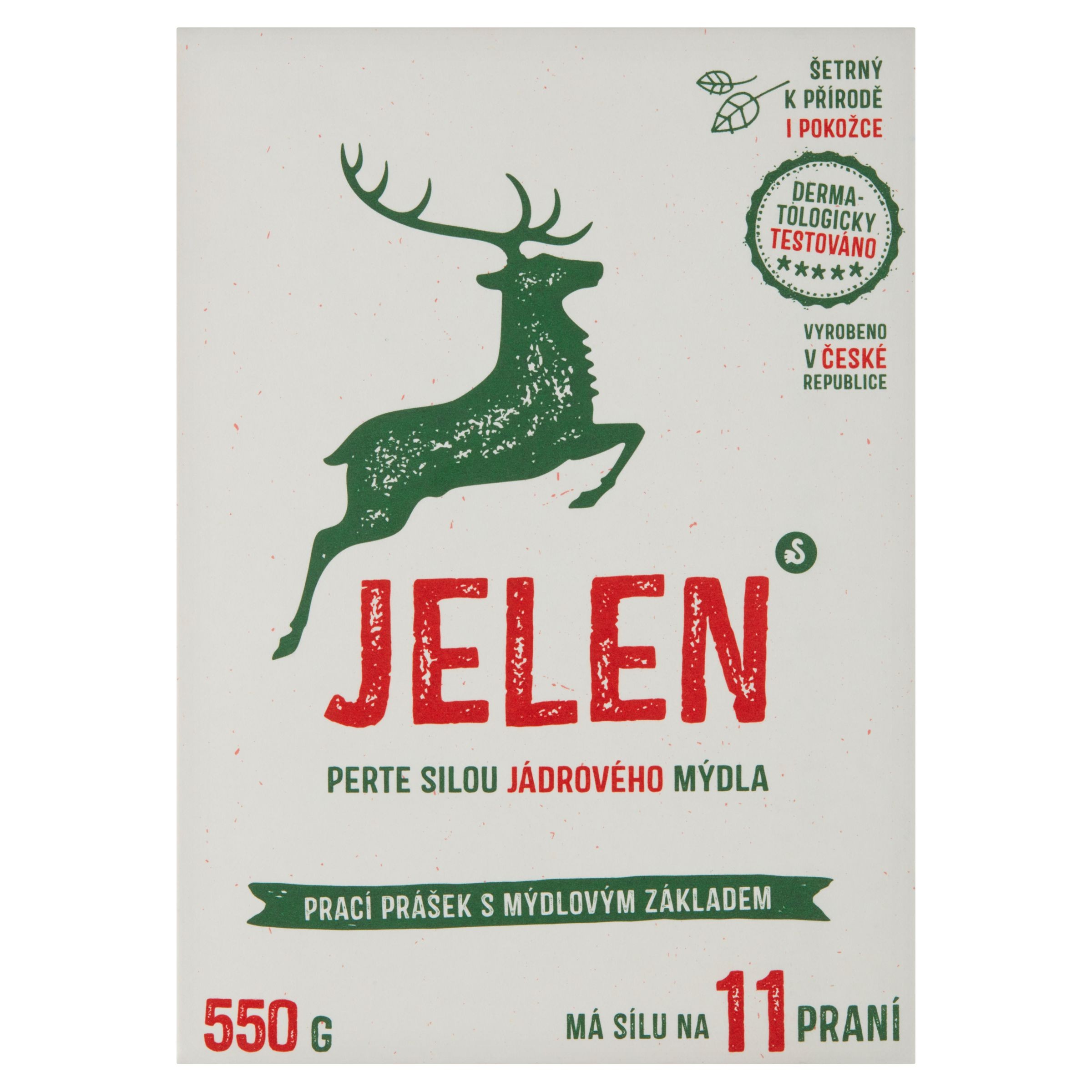 Drogerie a kosmetika - Jelen prášek 550 g