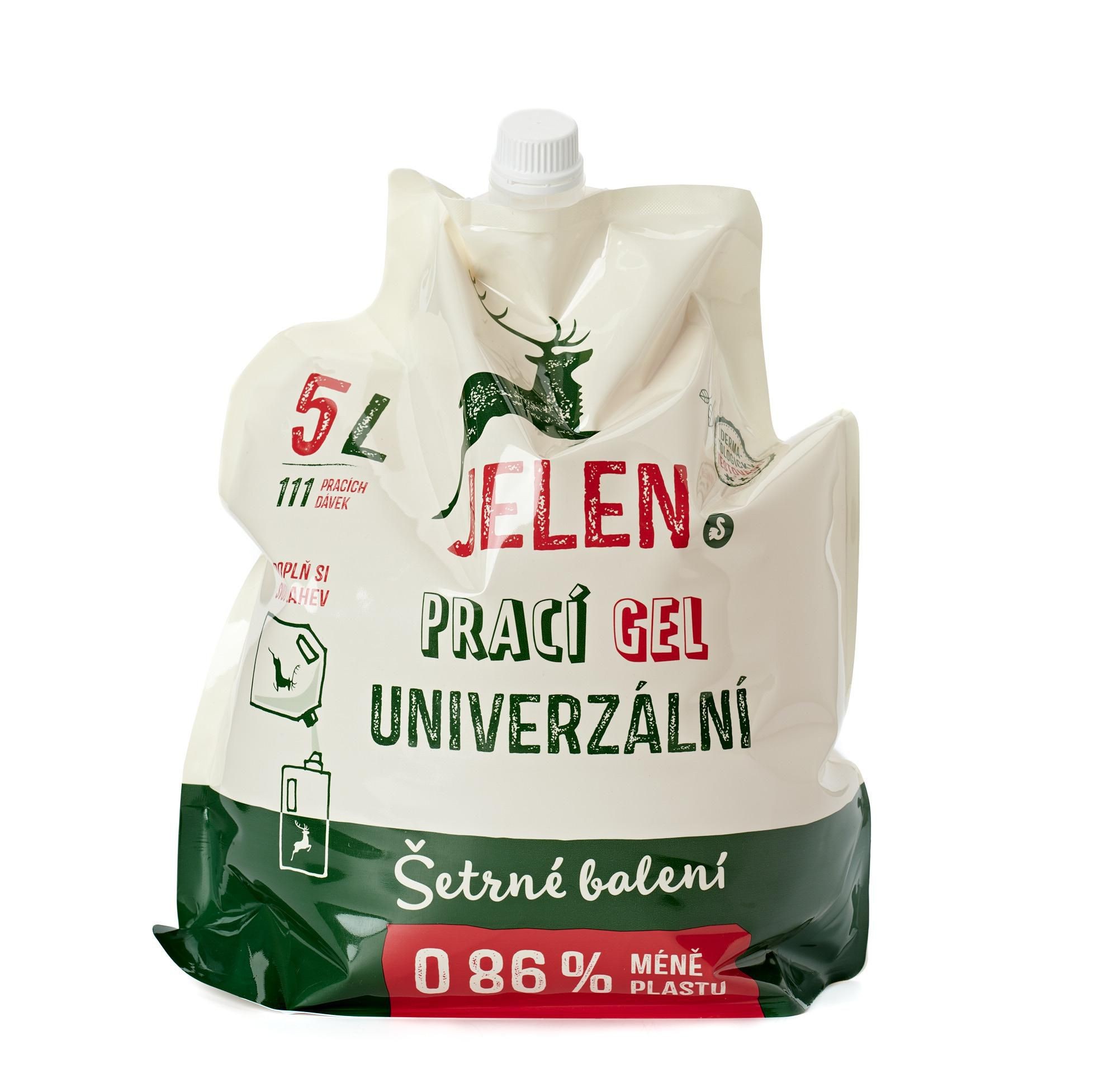 Drogerie a kosmetika - Jelen Univerzální prací gel 5 l 111 praní