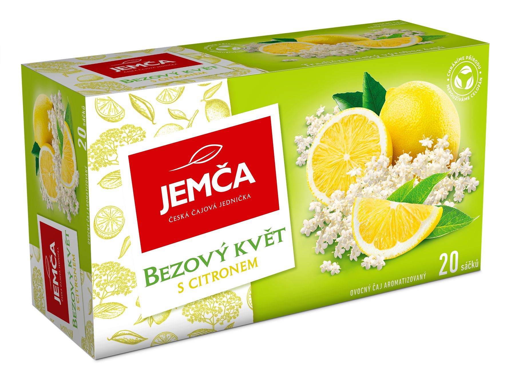 Nápoje - Jemča Bezový květ s citronem 40g