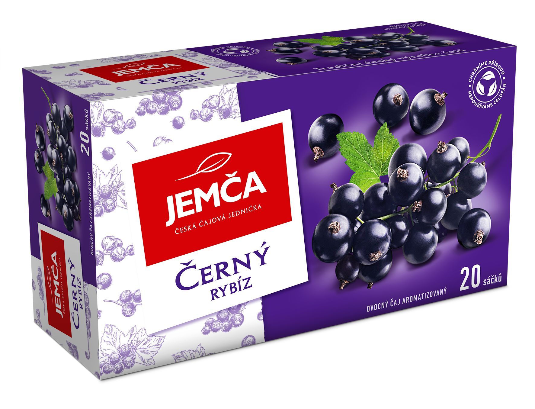 Nápoje - Jemča Černý rybíz 20x2 g