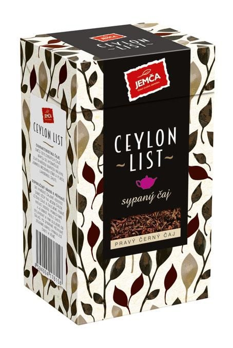 Nápoje - Jemča Ceylon list pravý černý čaj 75 g