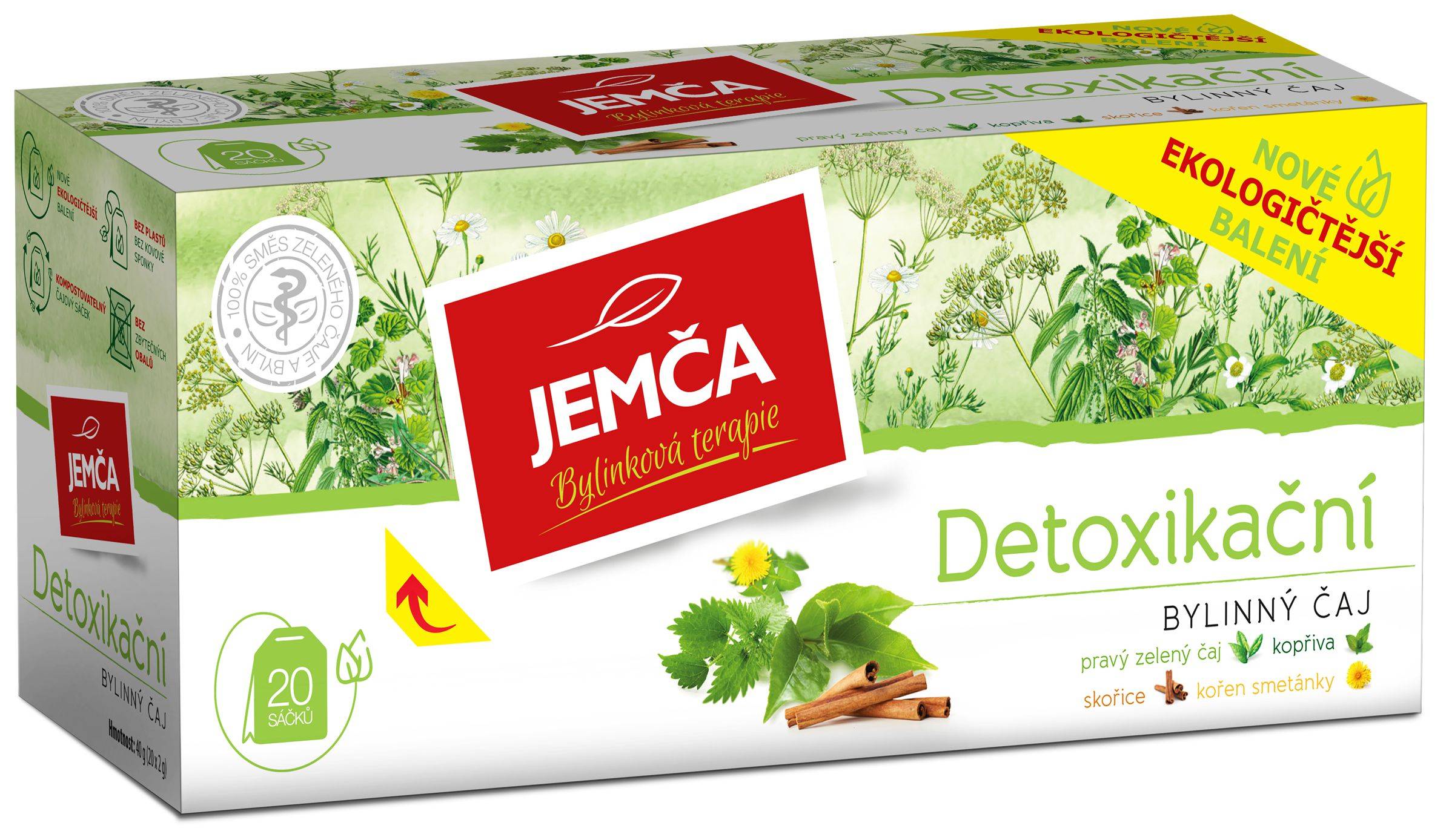 Nápoje - Jemča Detoxikační 40 g