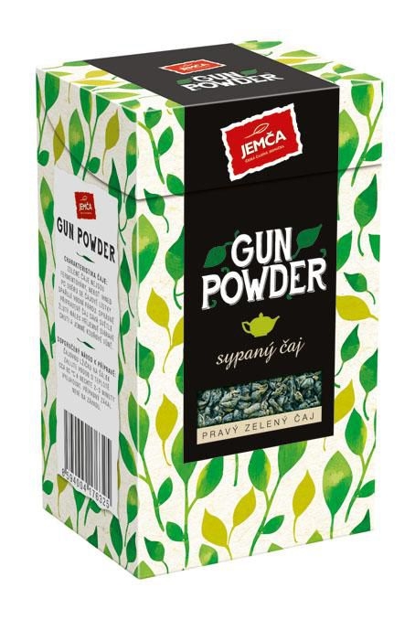 Nápoje - Jemča Gunpowder pravý zelený čaj 75 g
