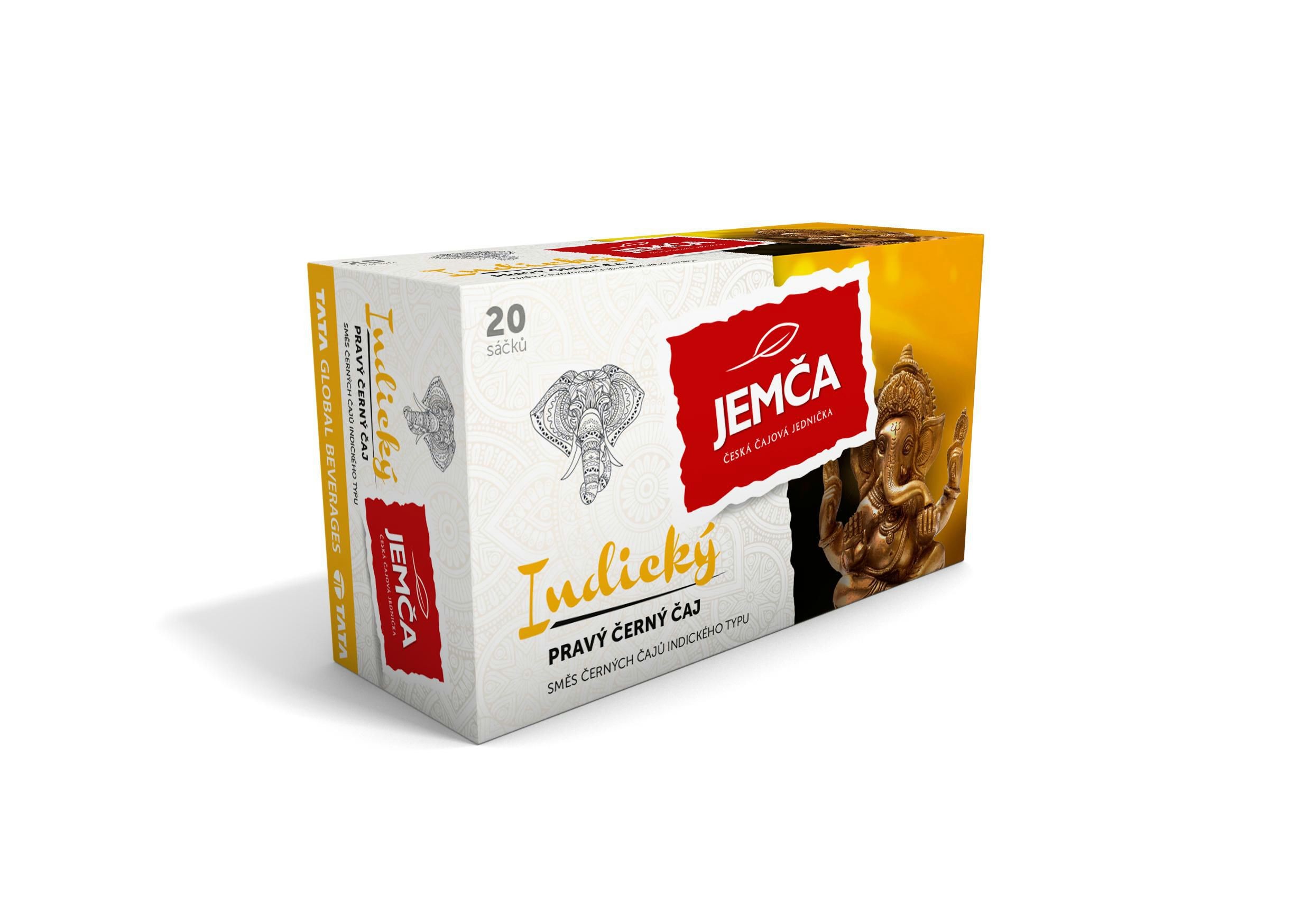 Jemča Indický pravý černý čaj 20x1,5 g-1