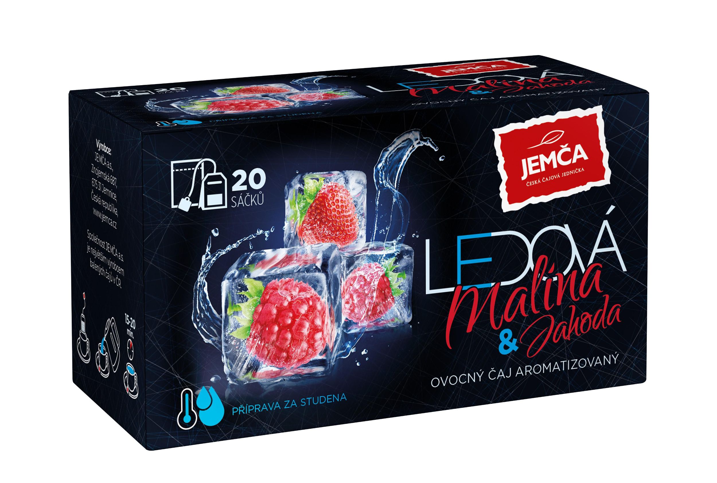 Nápoje - Jemča Ledová malina a jahoda