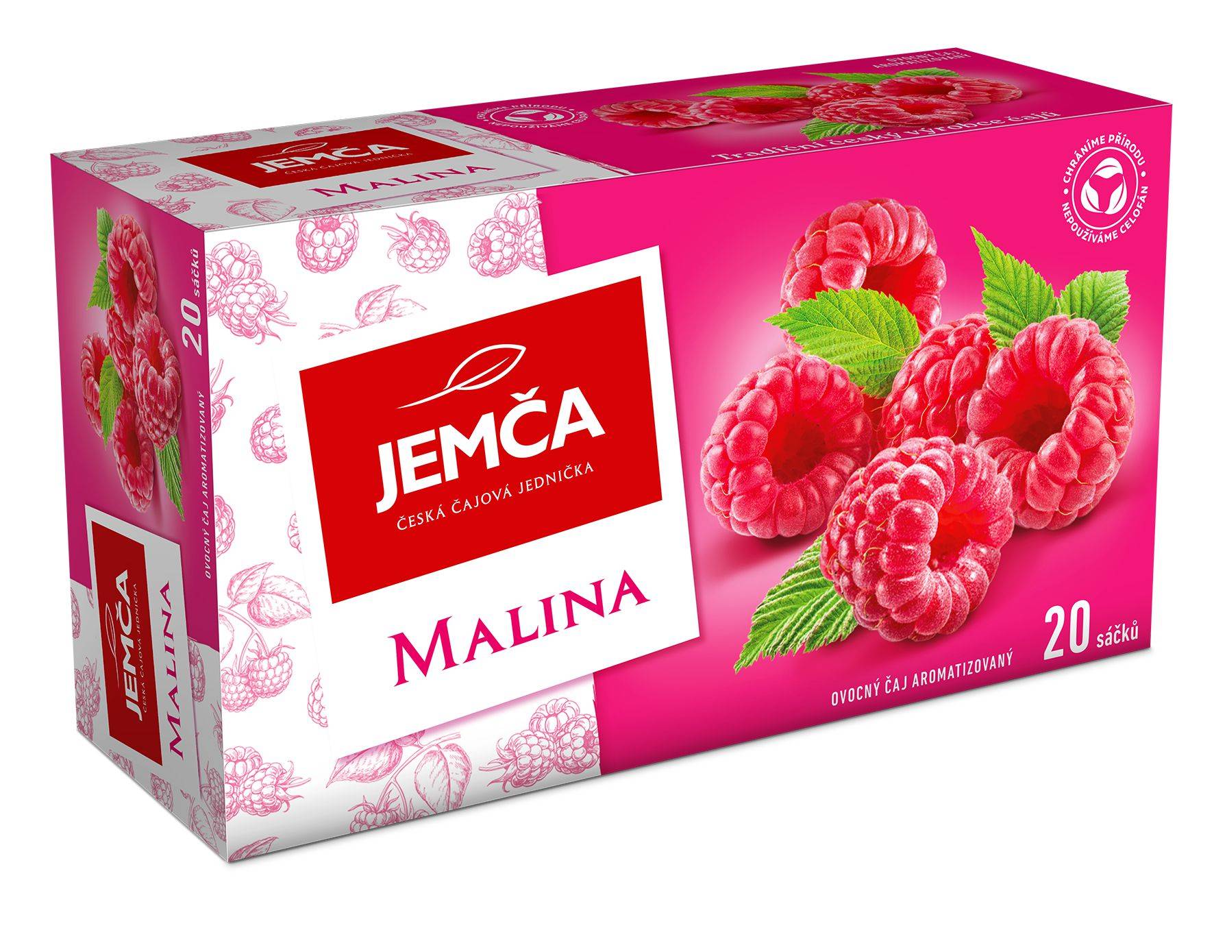 Nápoje - Jemča Malina 20x2 g