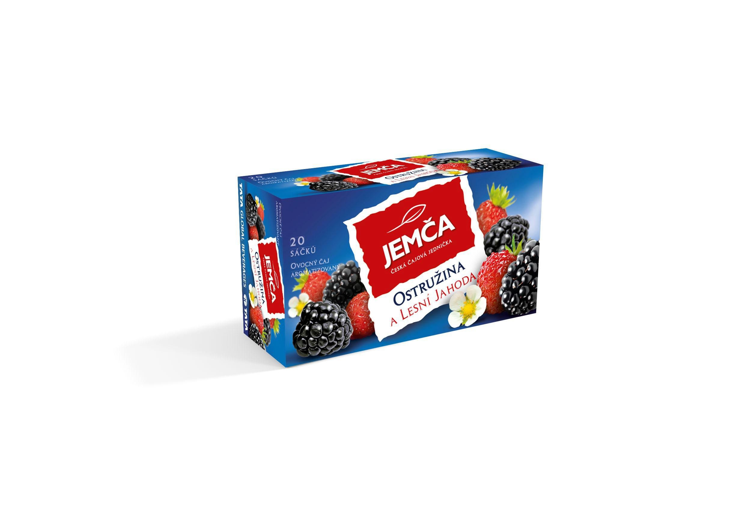 Jemča Ostružina a lesní jahoda 20x2 g-1