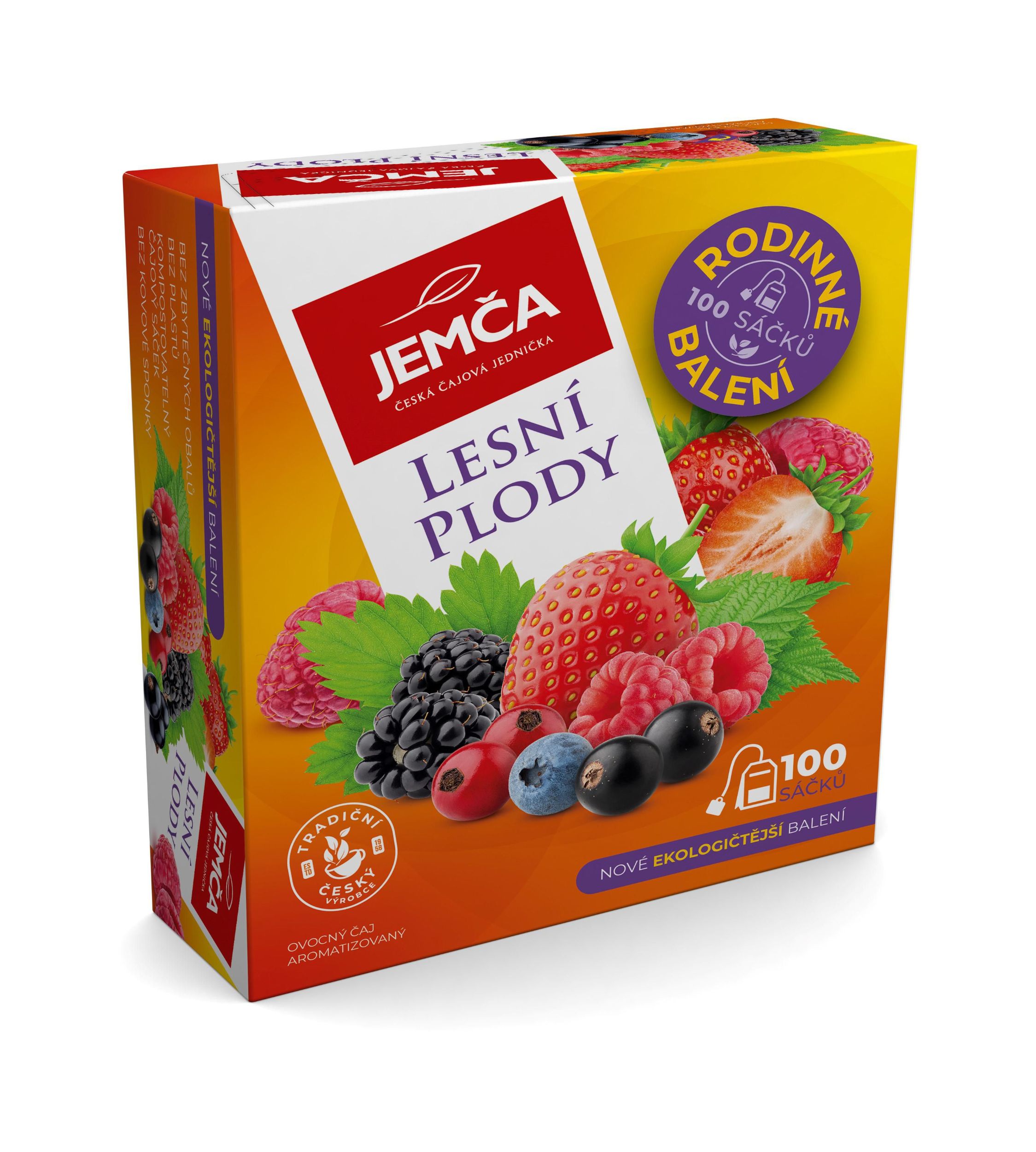 Nápoje - Jemča Rodinné balení Lesní Plody 200g