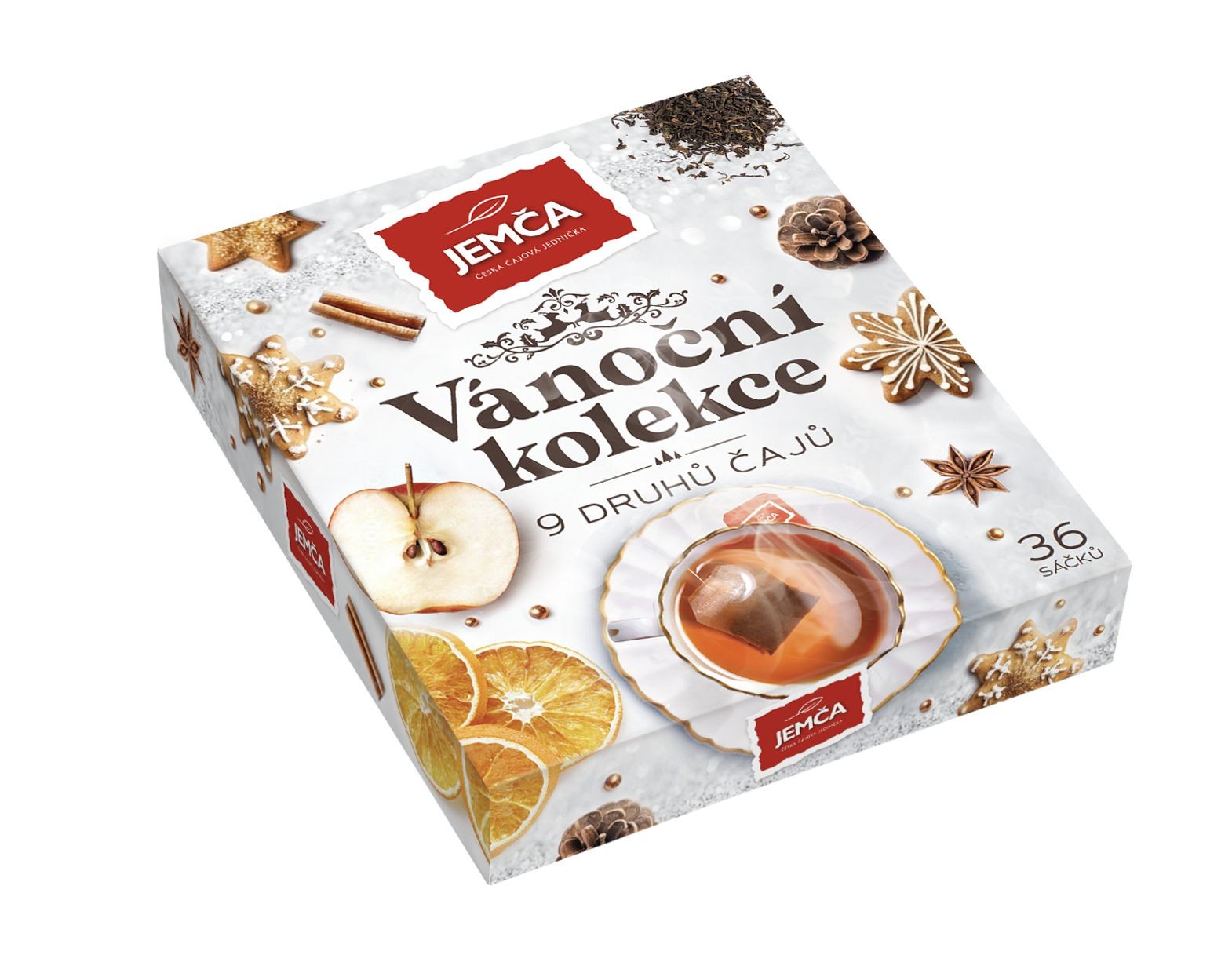 Nápoje - Jemča Vánoční kolekce čajů 66g