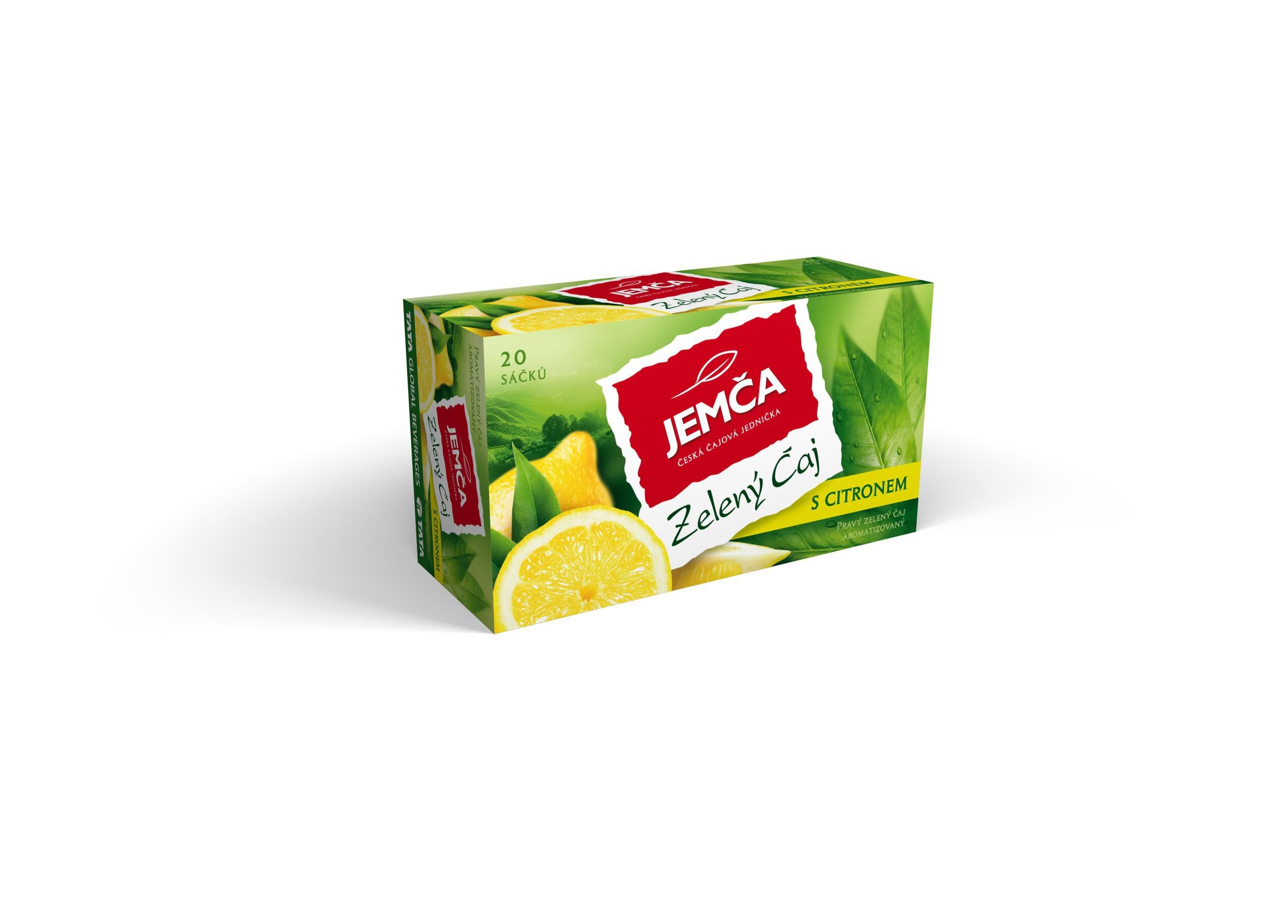 Jemča Zelený čaj s citronem 20x1,5 g-1