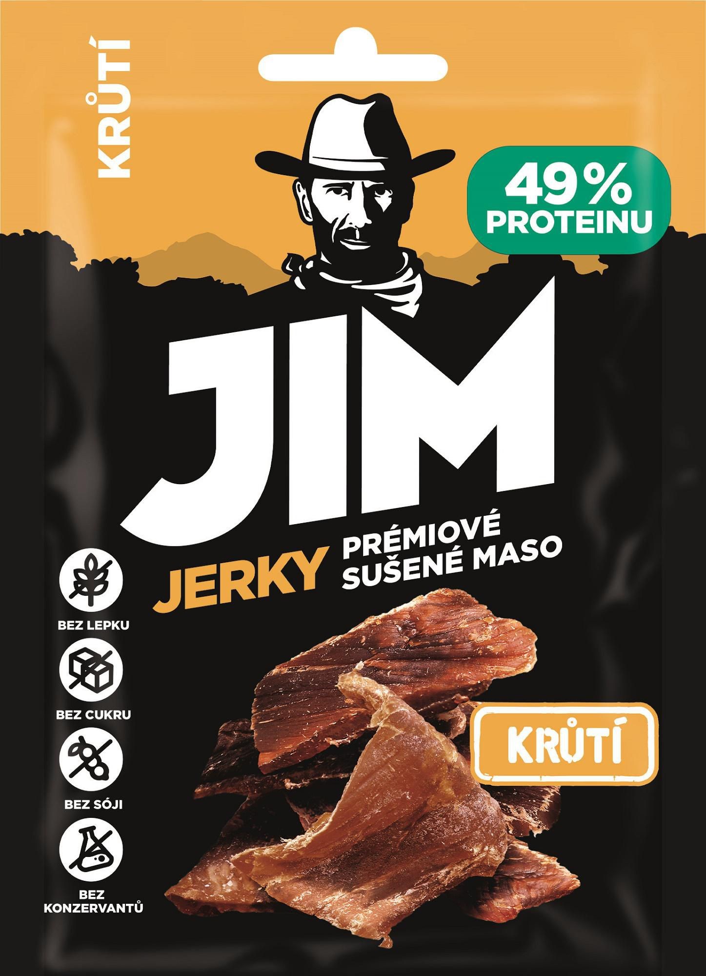 Trvanlivé potraviny - Jim Jerky krůtí 23g