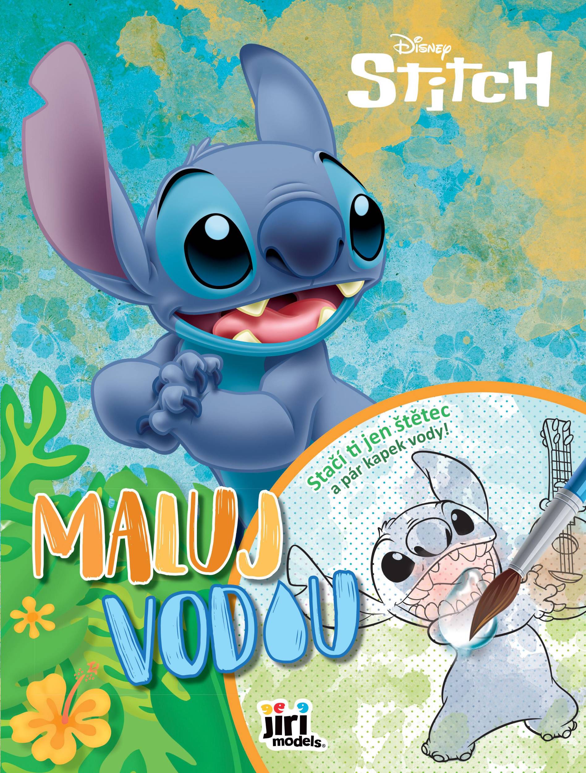 Domácnost a Zahrada - Jiri Models Maluj vodou A4 Lilo & Stitch
