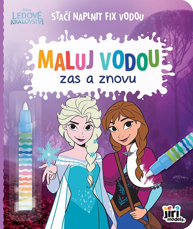 Domácnost a Zahrada - Jiri Models Maluj vodou zas a znovu Ledové království