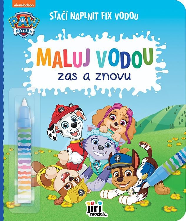 Domácnost a Zahrada - Jiri Models Maluj vodou zas a znovu Tlapková patrola