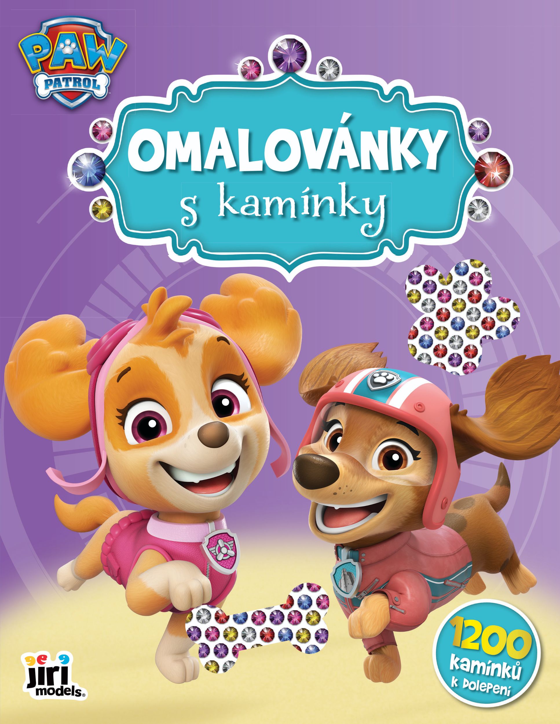 Domácnost a Zahrada - Jiri Models Omalovánky s kamínky Tlapková patrola