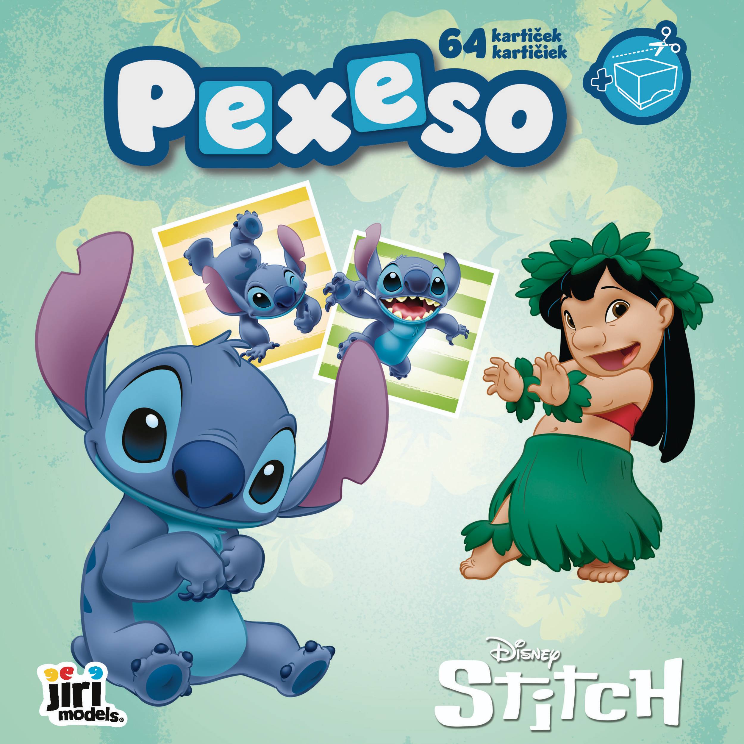 Domácnost a Zahrada - Jiri Models Pexeso v sešitu Lilo & Stitch
