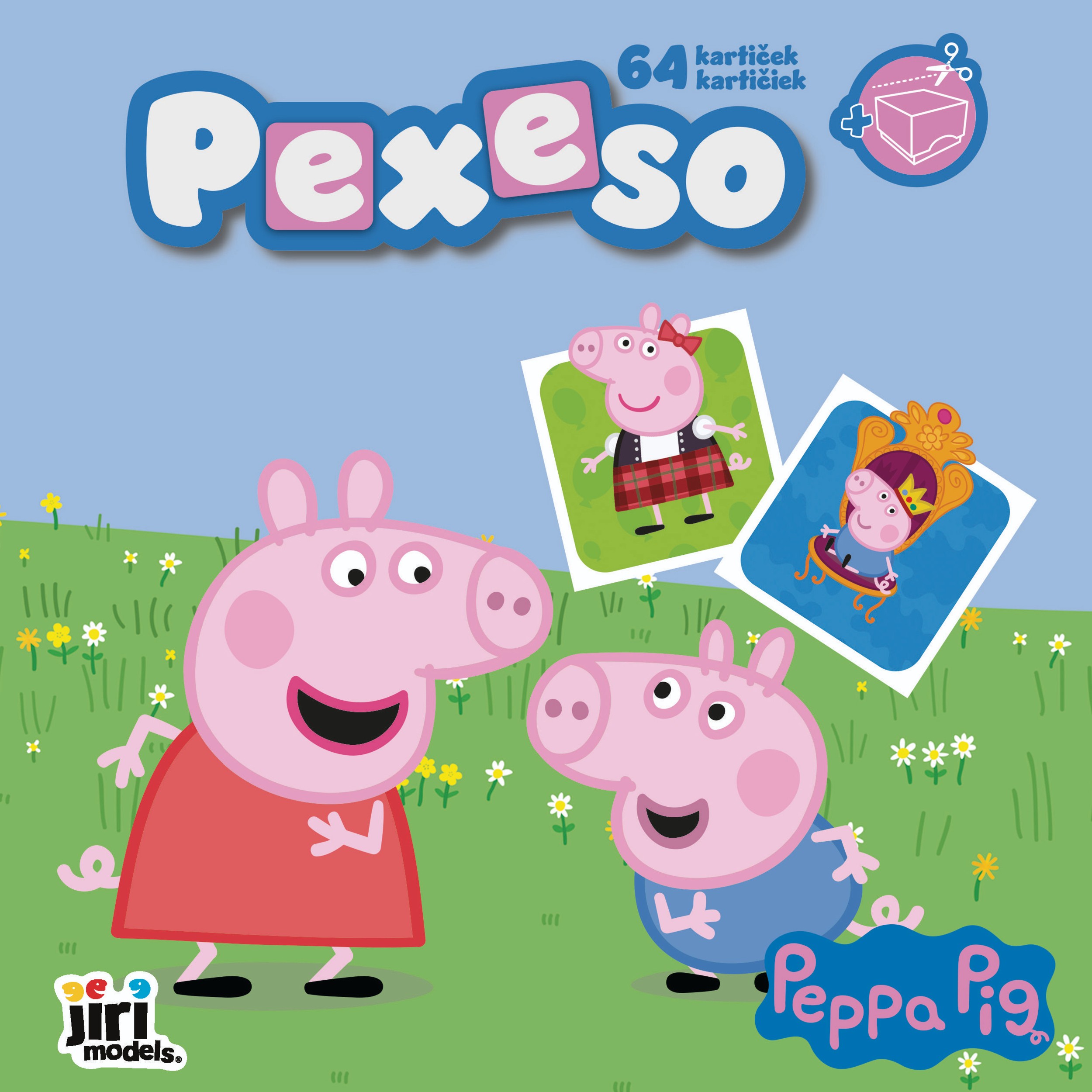 Domácnost a Zahrada - Jiri Models Pexeso v sešitu Prasátko Peppa
