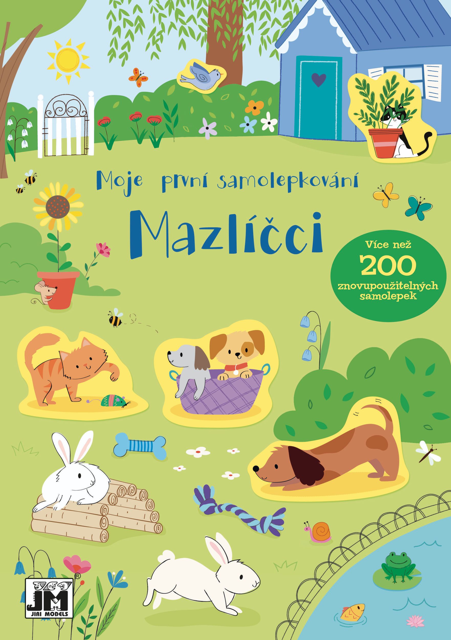 Domácnost a Zahrada - Jiri Models První samolepkování/ Mazlíčci