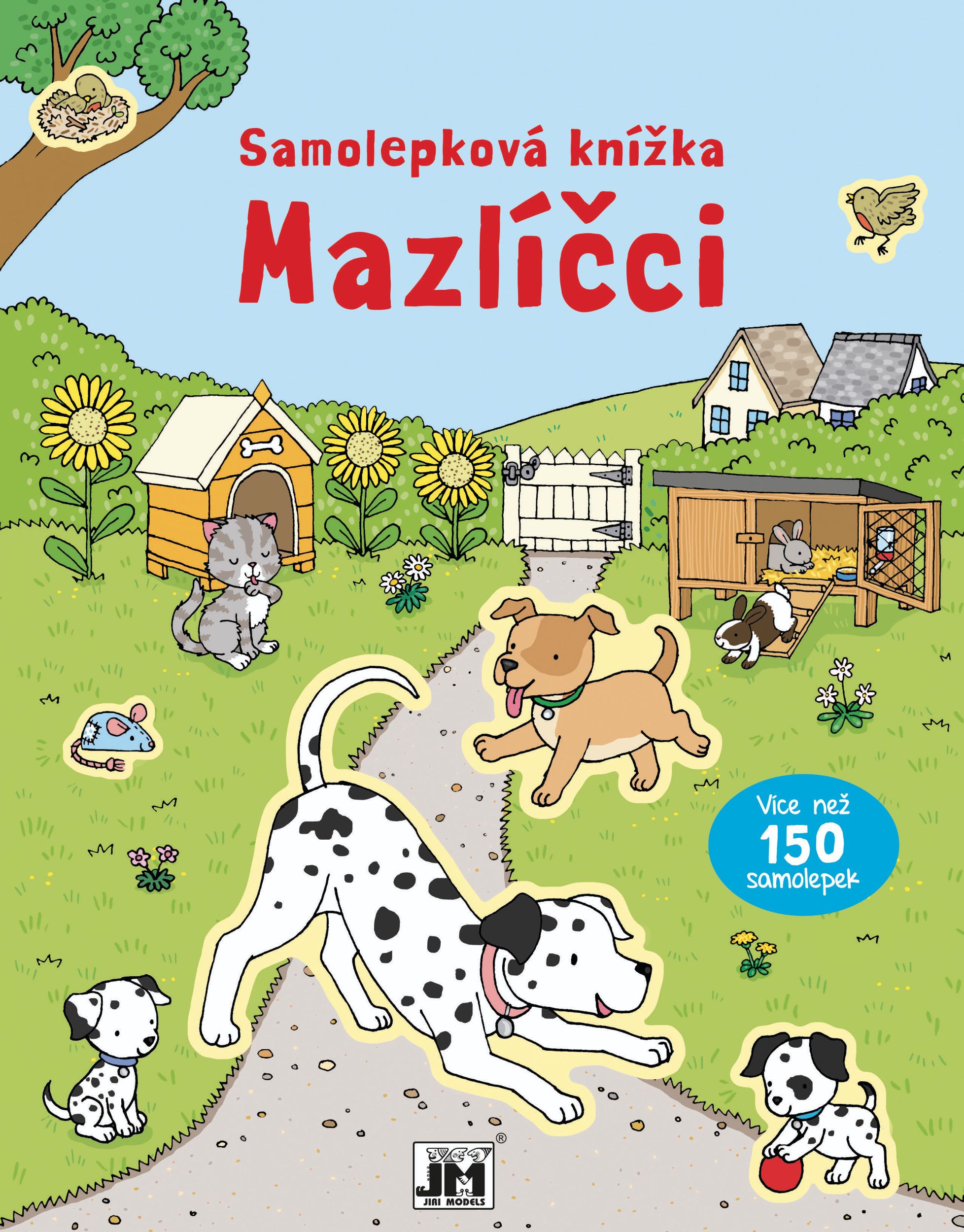 Domácnost a Zahrada - Jiri Models Samolep knížka/ Mazlíčci