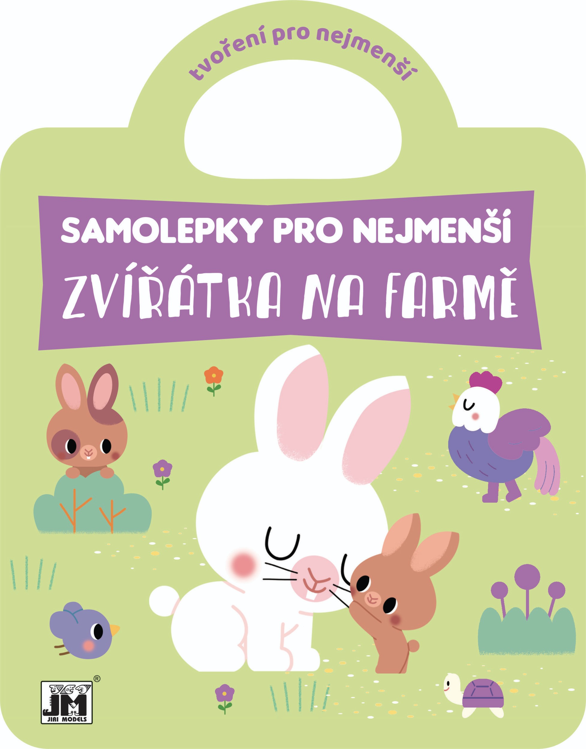 Domácnost a Zahrada - Jiri Models Samolepky pro nejmenší Zvířátka na farmě