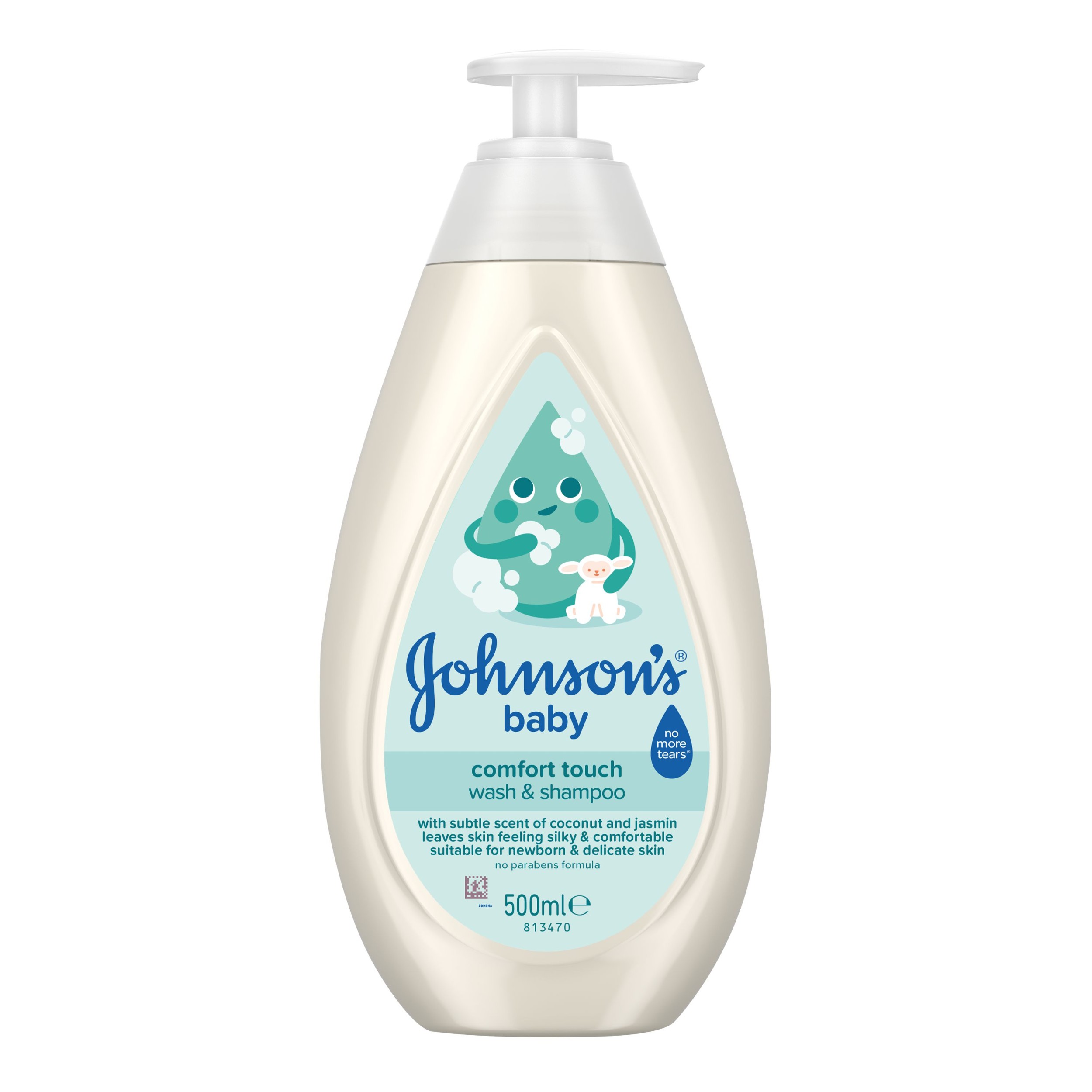 JOHNSON´S® Cottontouch koupel a mycí gel 2v1 500 ml