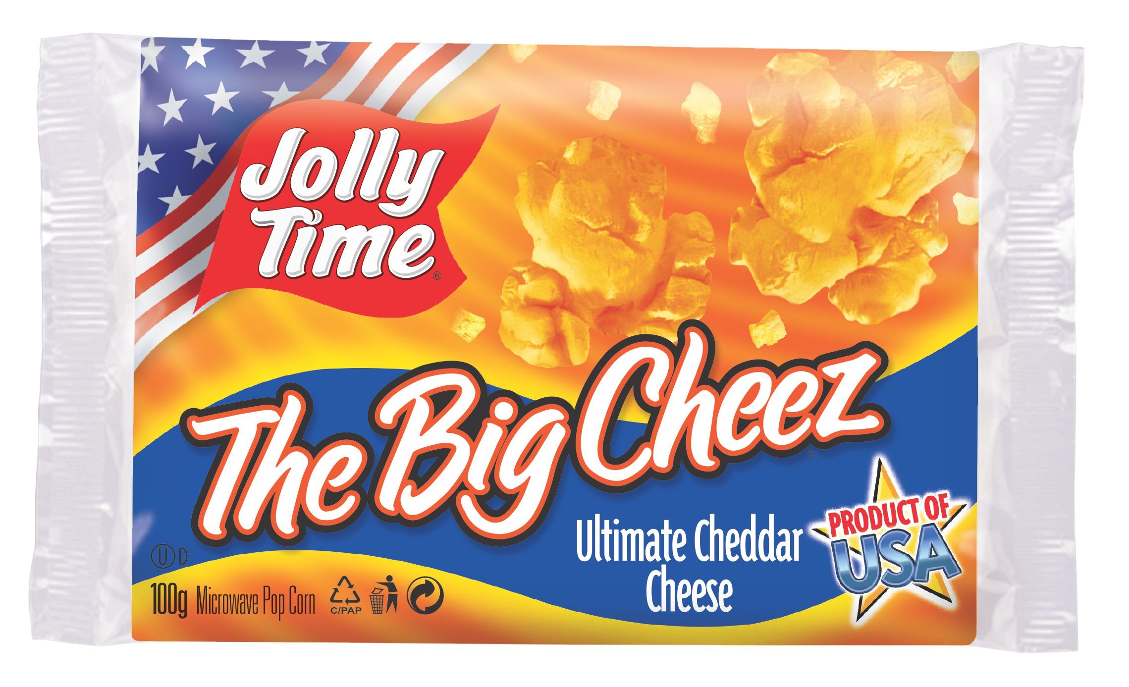 Trvanlivé potraviny - Jolly time The big cheez 100 g
