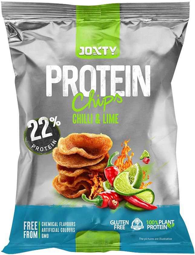 Zdravý svět - Joxty 22% Proteinové chipsy chilli a limetka 50g