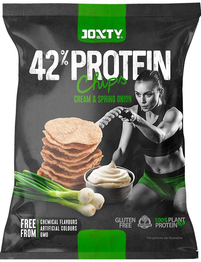 Zdravý svět - Joxty 42% Proteinové chipsy smetana a cibule 50g