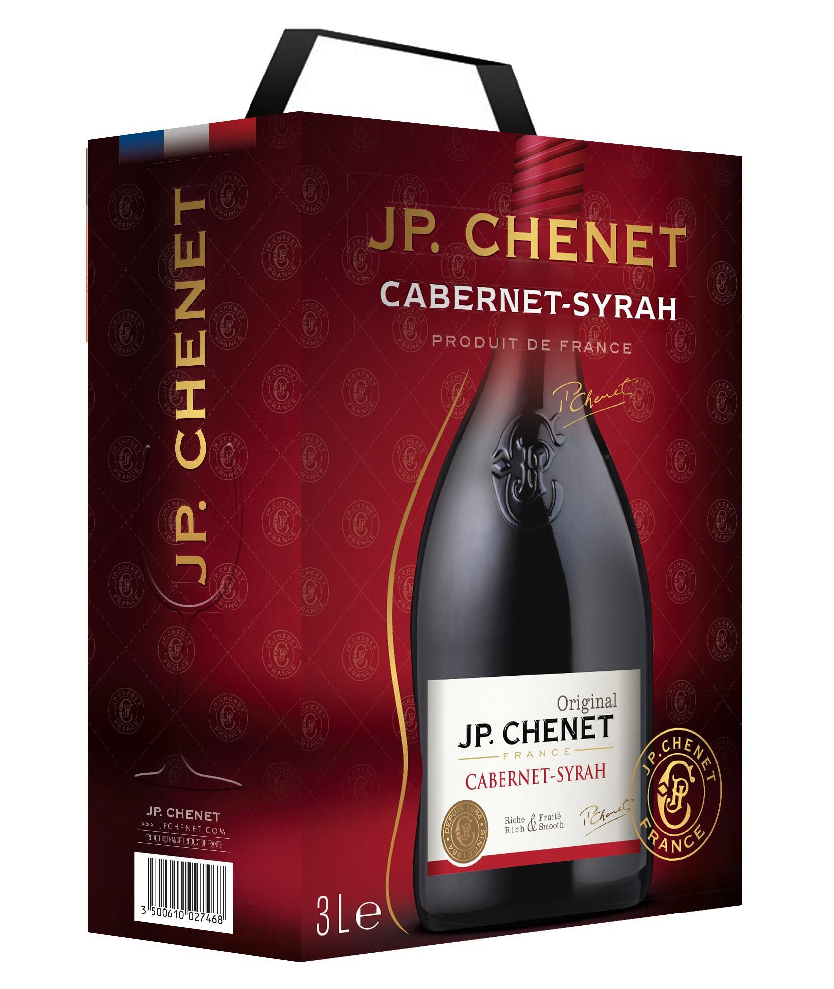 Nápoje - JP.Chenet Cabernet Syrah Bag in Box 3 l