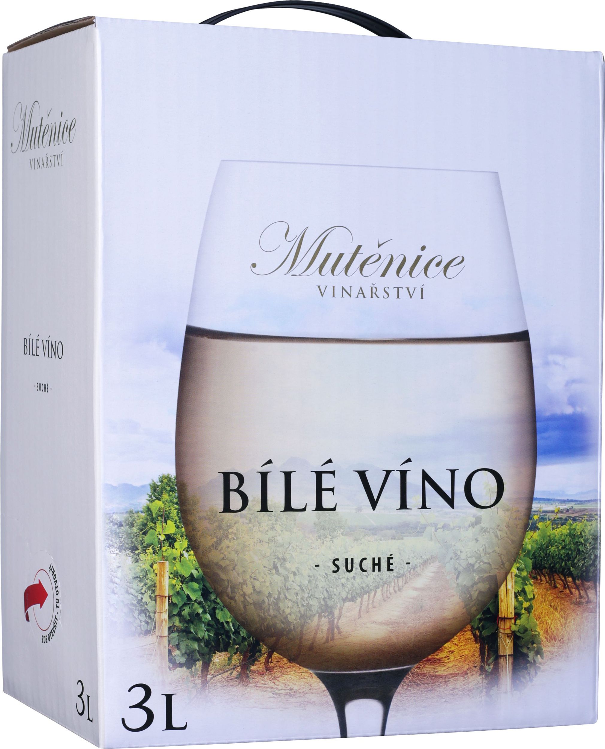 Nápoje - Jumbo BiB bílé víno 3 l