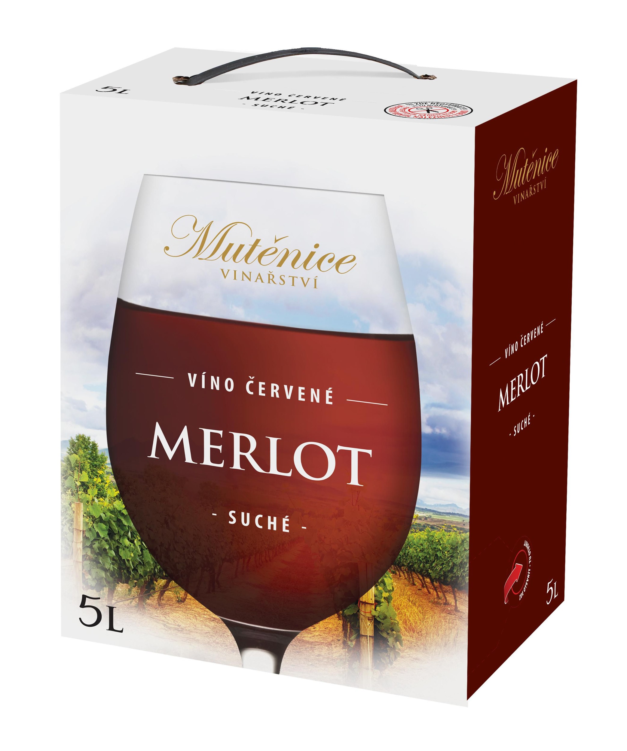 Nápoje - Jumbo BiB Merlot 5 l