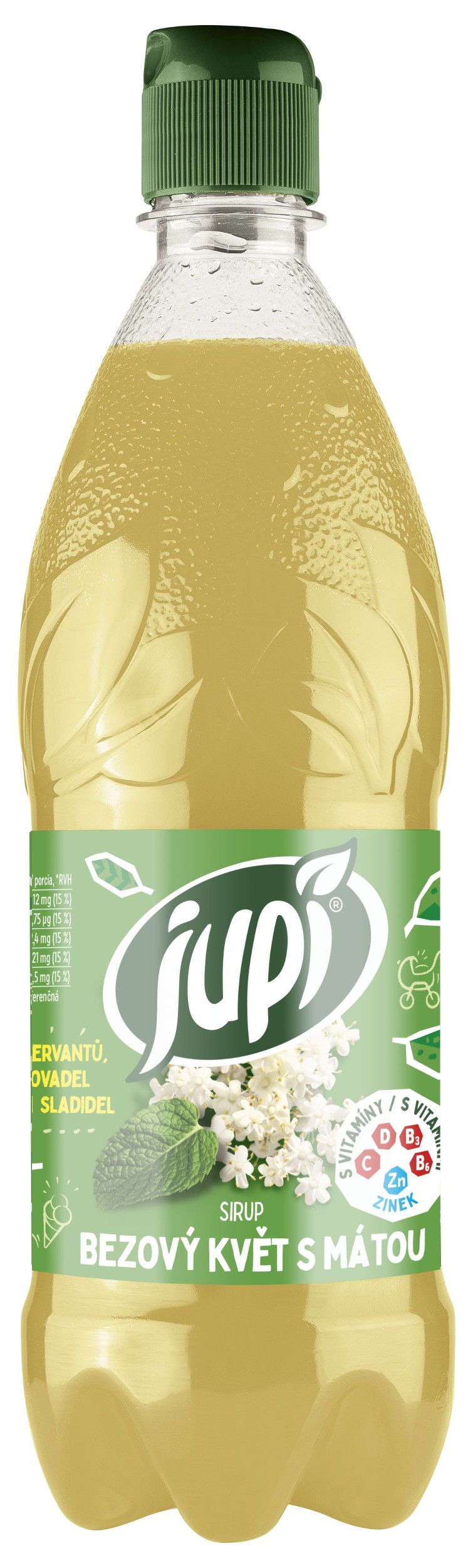 Nápoje - Jupí bezový květ s mátou 0,7l