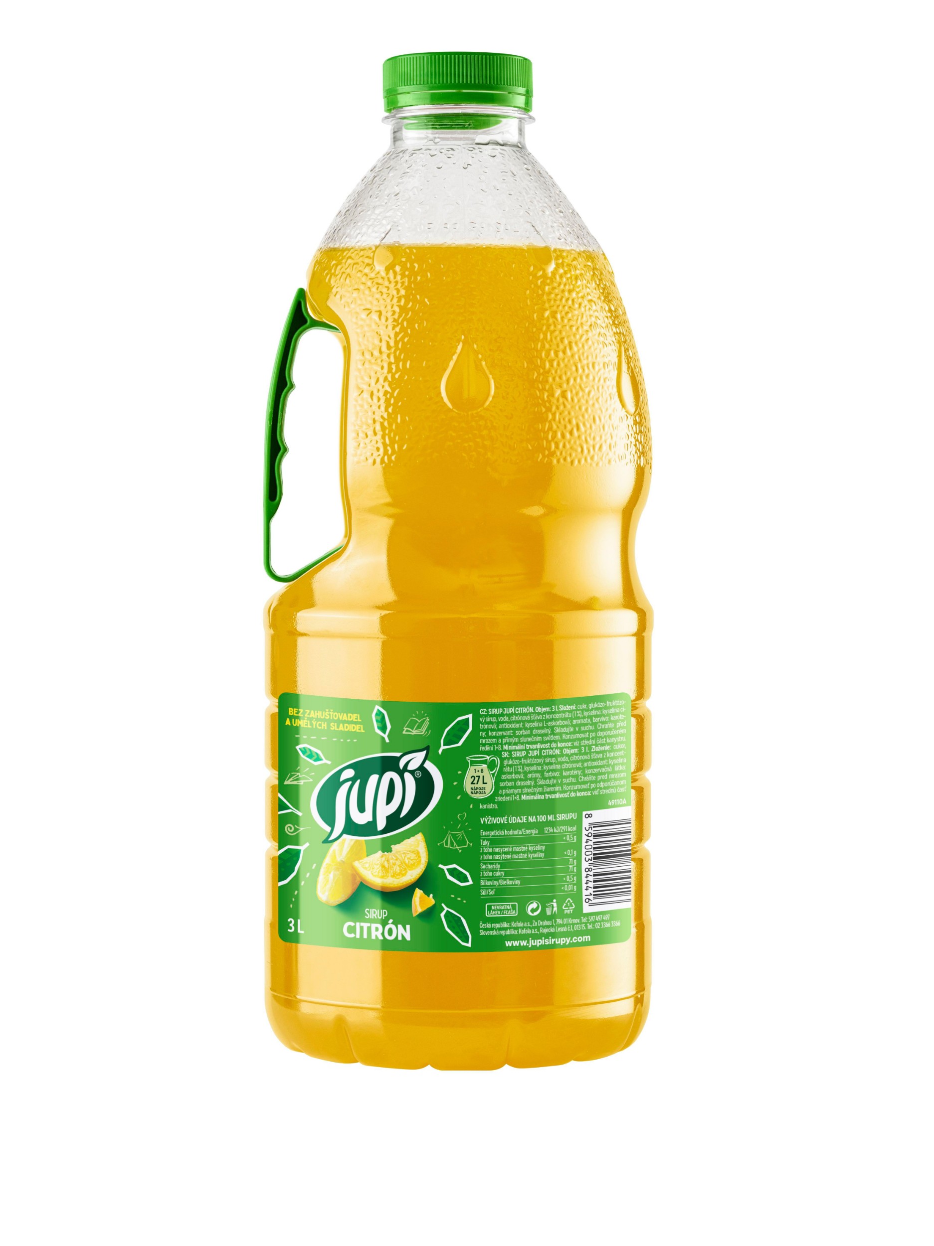Nápoje - Jupí Sirup Citrón 3 l